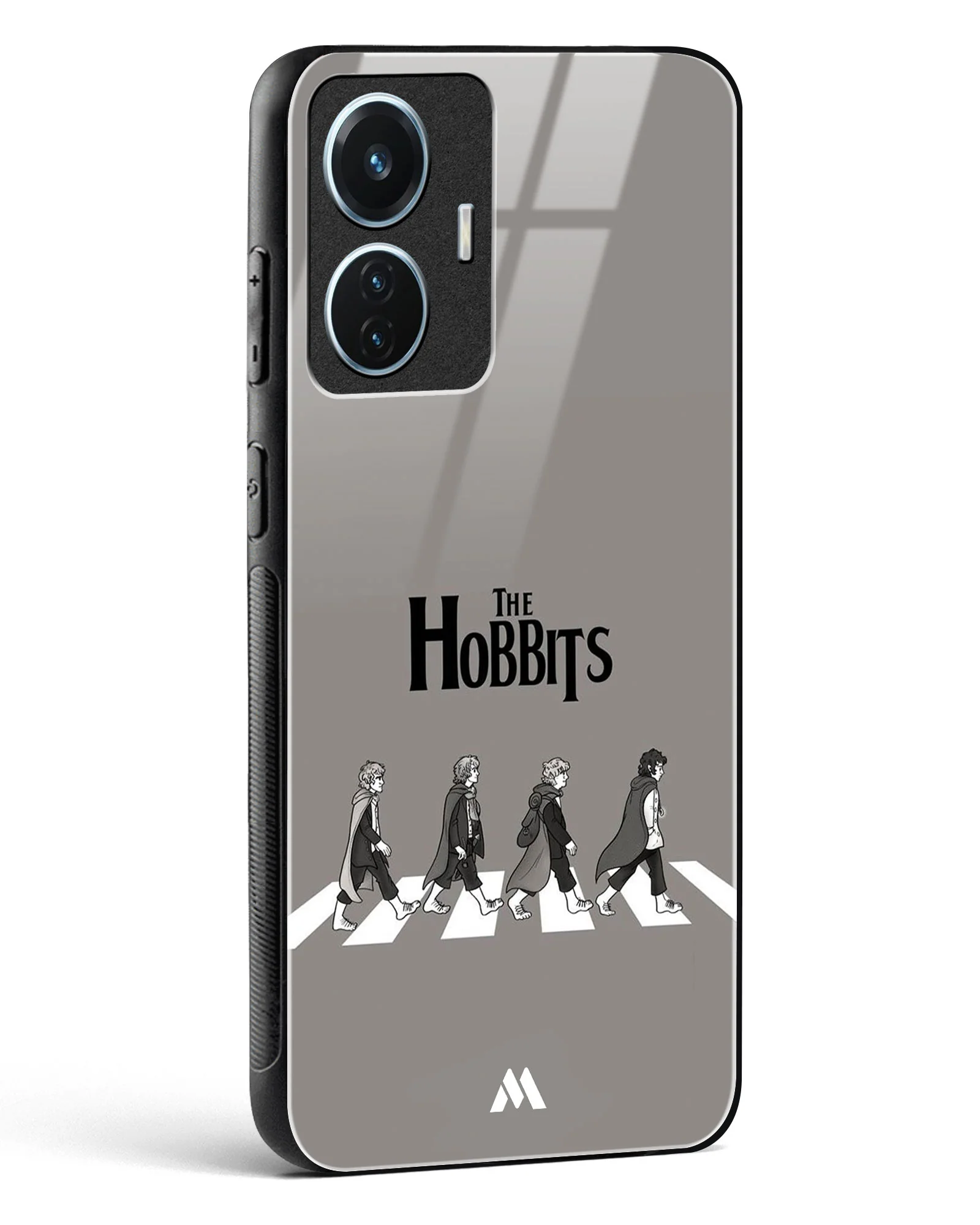 Hobbits at the Abbey Road Crossing Glass Case Phone Cover (Vivo) - Image 58