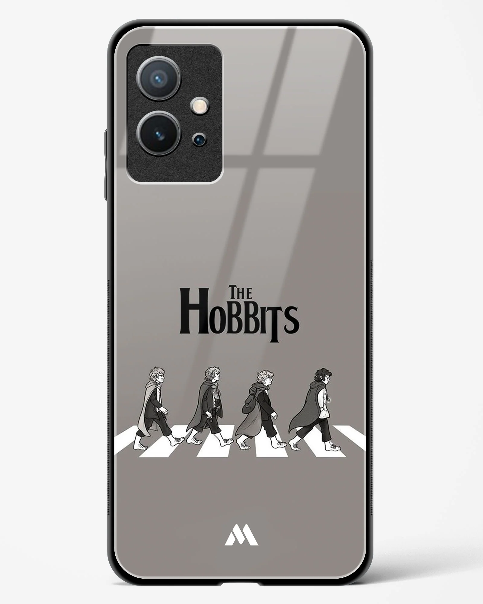 Hobbits at the Abbey Road Crossing Glass Case Phone Cover (Vivo) - Image 59