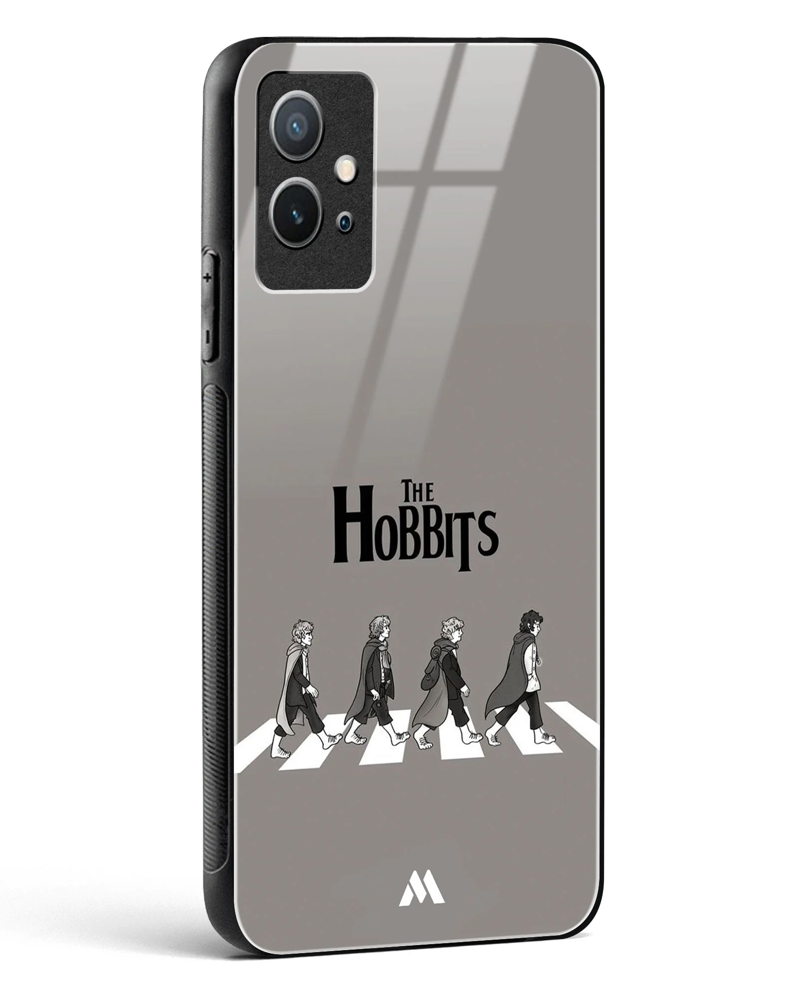 Hobbits at the Abbey Road Crossing Glass Case Phone Cover (Vivo) - Image 60