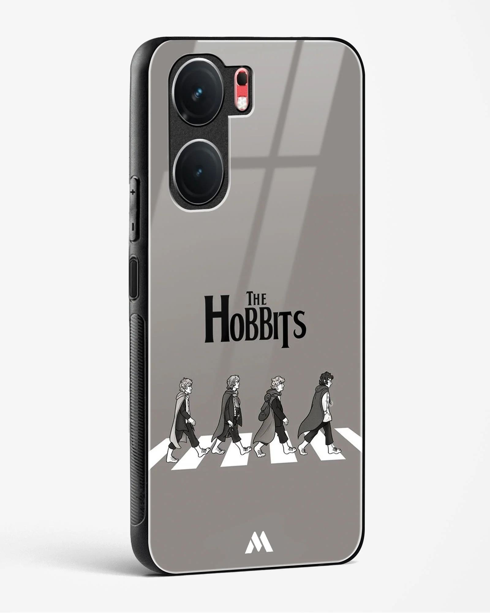 Hobbits at the Abbey Road Crossing Glass Case Phone Cover (Vivo) - Image 8