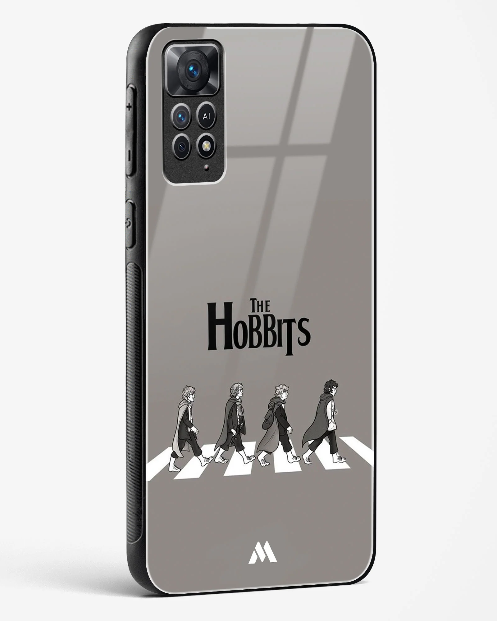 Hobbits at the Abbey Road Crossing Glass Case Phone Cover (Xiaomi) - Image 106