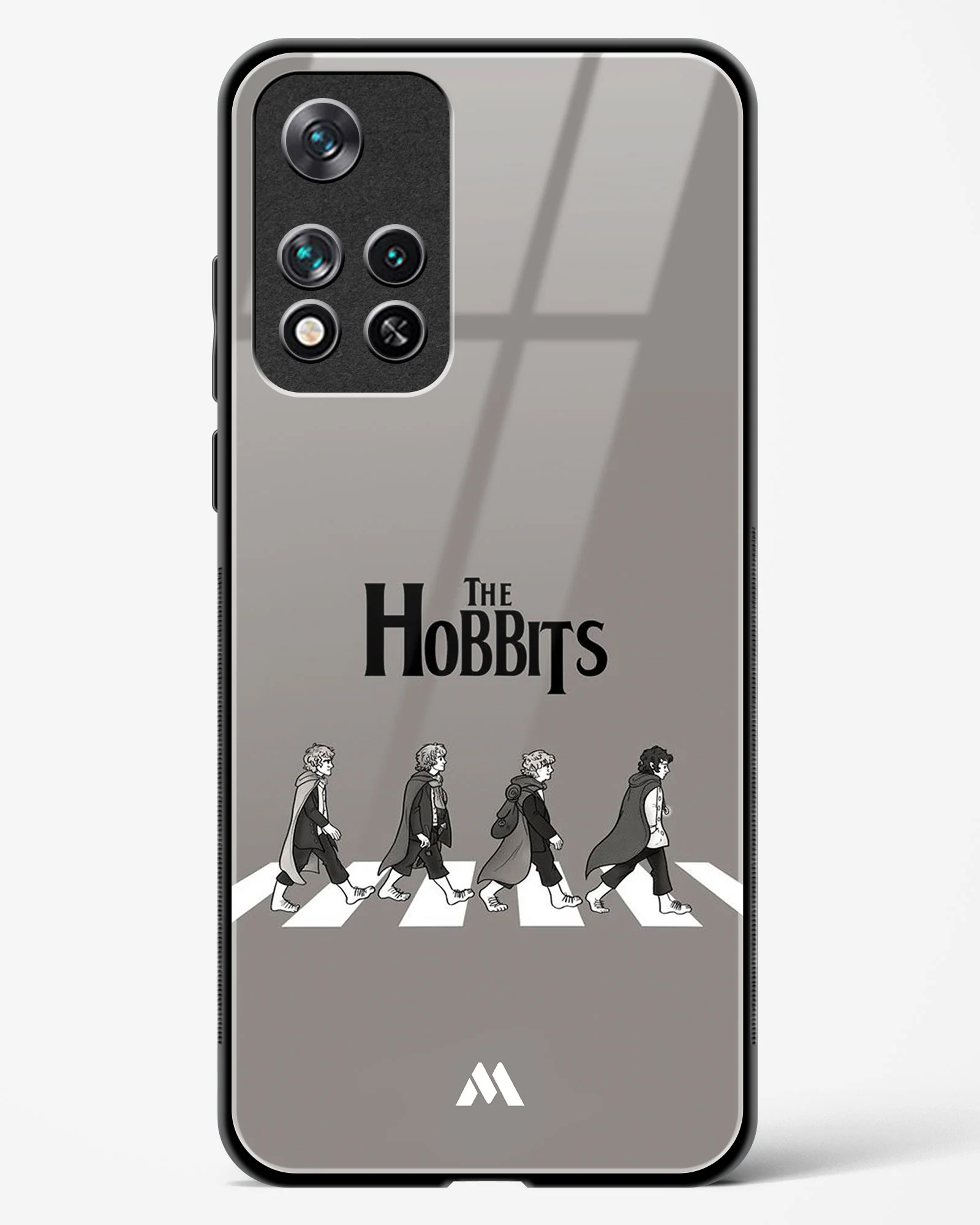 Hobbits at the Abbey Road Crossing Glass Case Phone Cover (Xiaomi) - Image 111