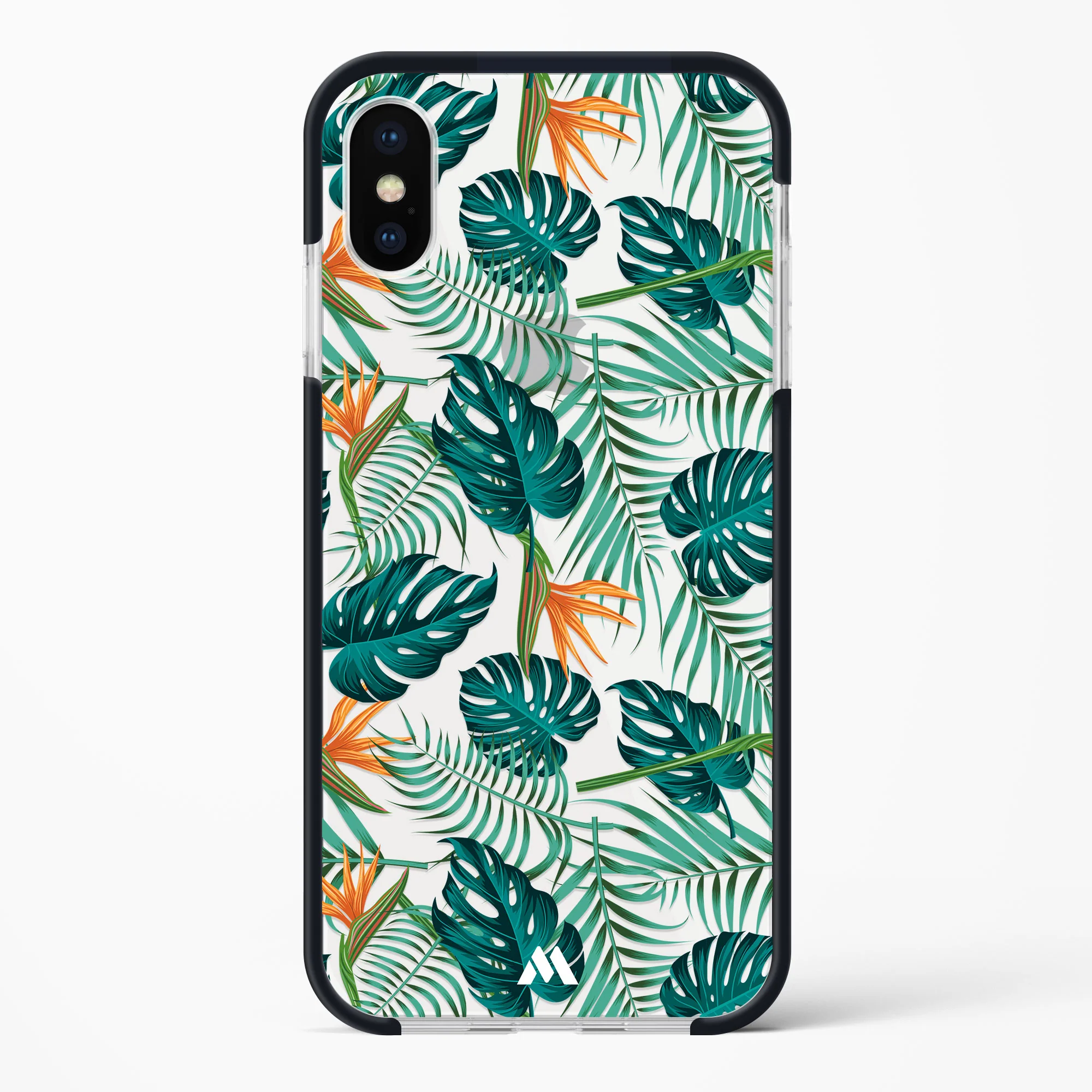 Jungle Leaves Impact Drop Protection Case (Apple) - Image 100