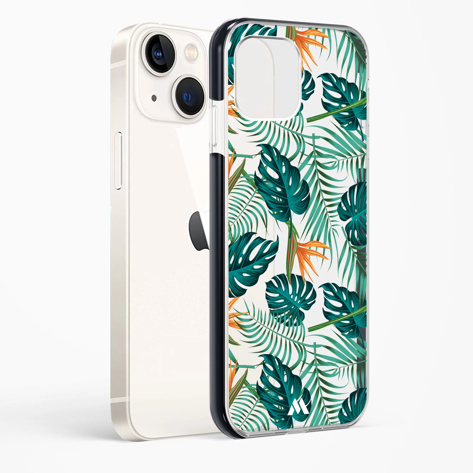 Jungle Leaves Impact Drop Protection Case (Apple) - Image 30