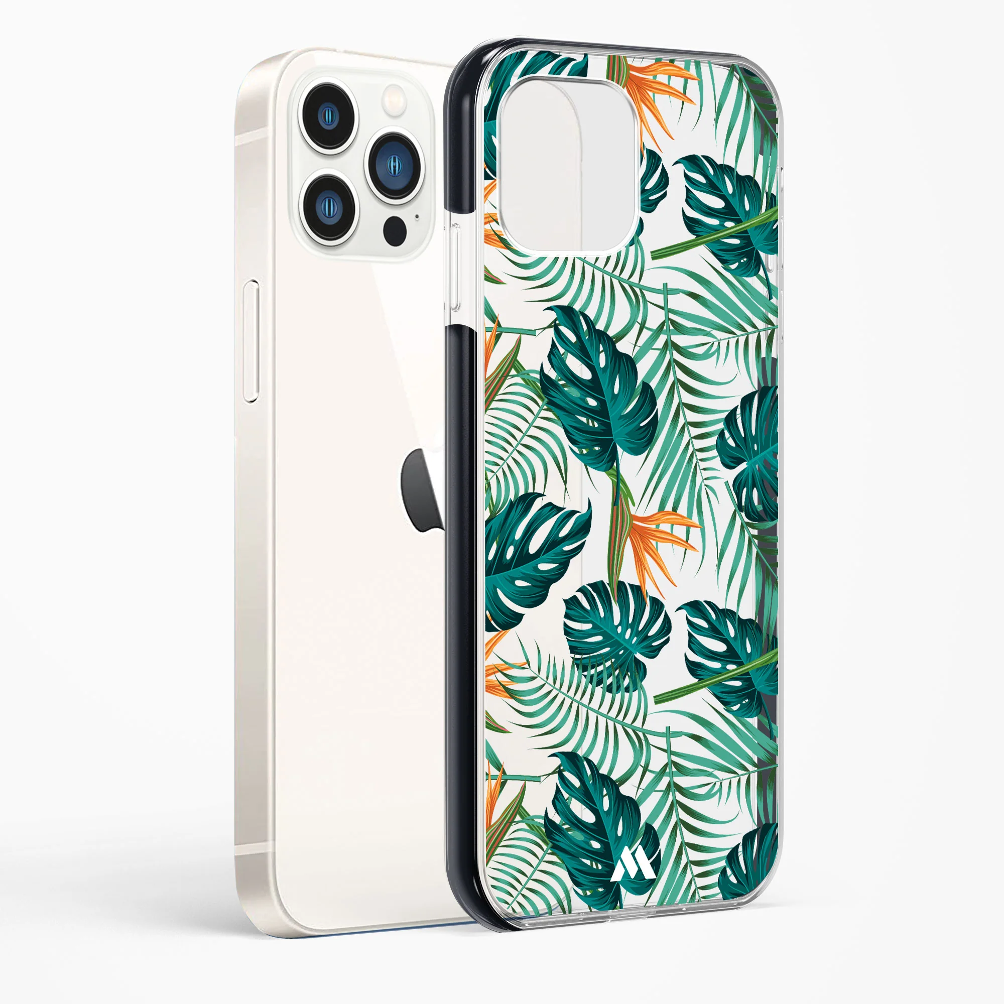 Jungle Leaves Impact Drop Protection Case (Apple) - Image 38