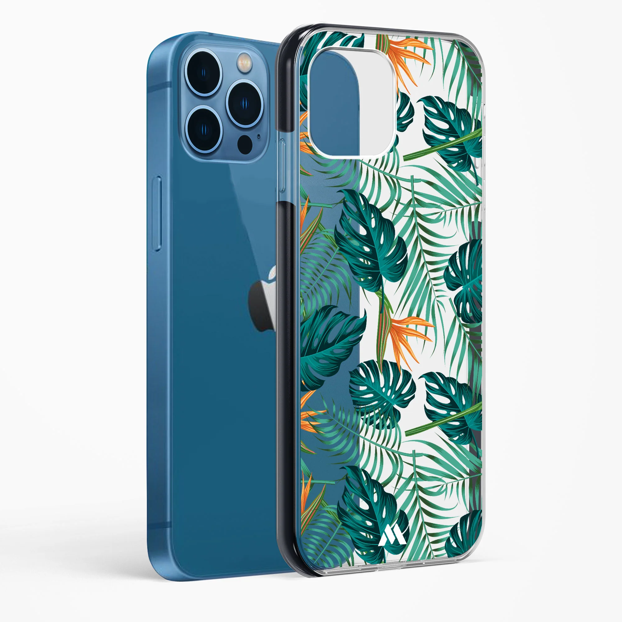 Jungle Leaves Impact Drop Protection Case (Apple) - Image 40