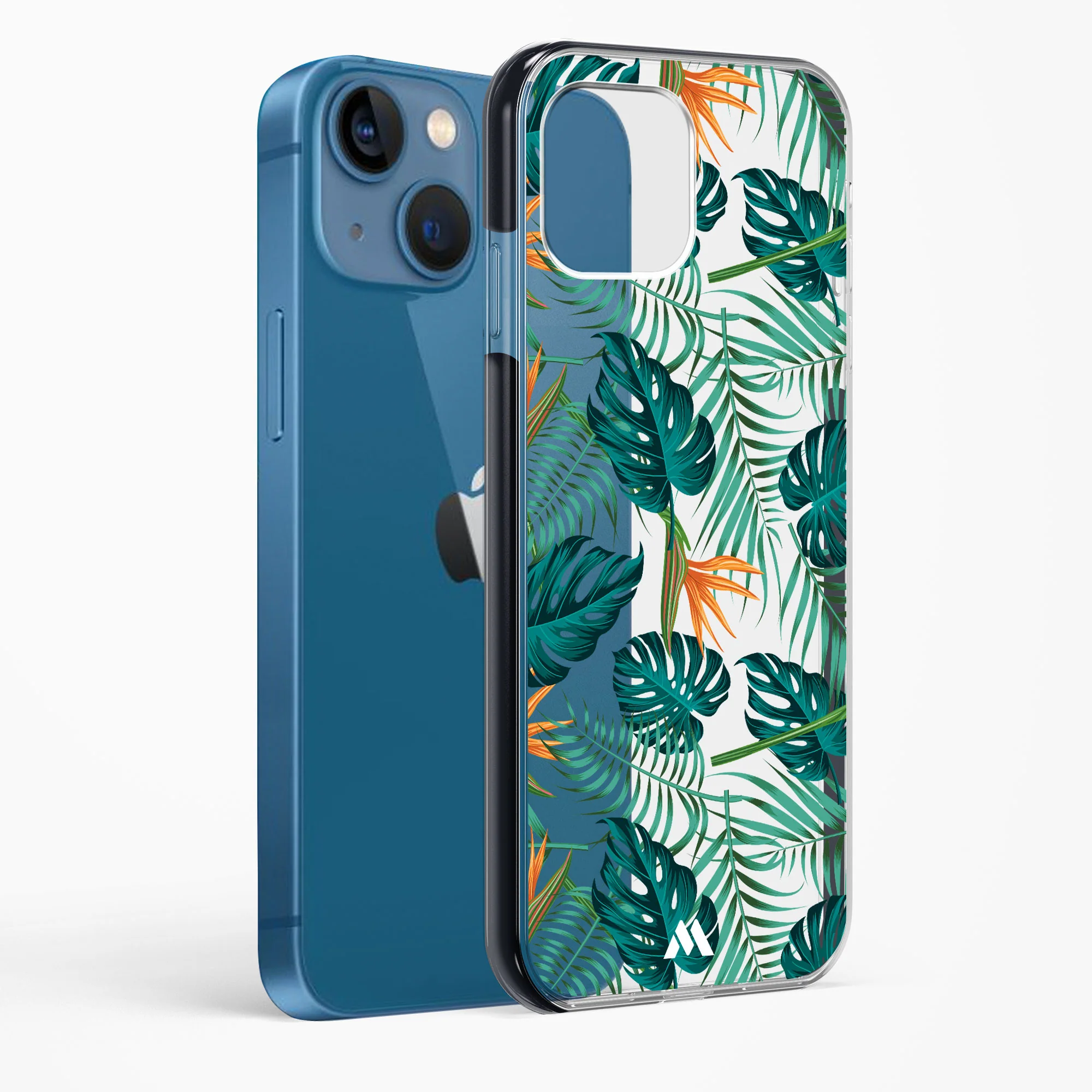 Jungle Leaves Impact Drop Protection Case (Apple) - Image 48