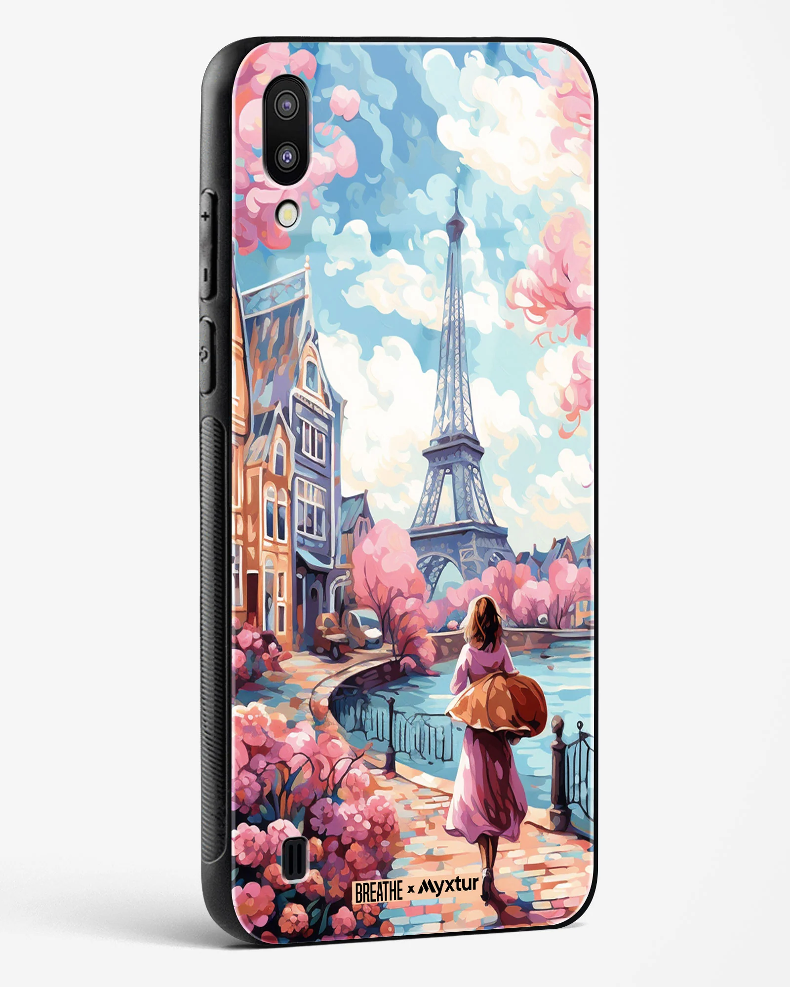 Pastel Paris Impressions [BREATHE] Glass Case Phone Cover (Samsung) - Image 108