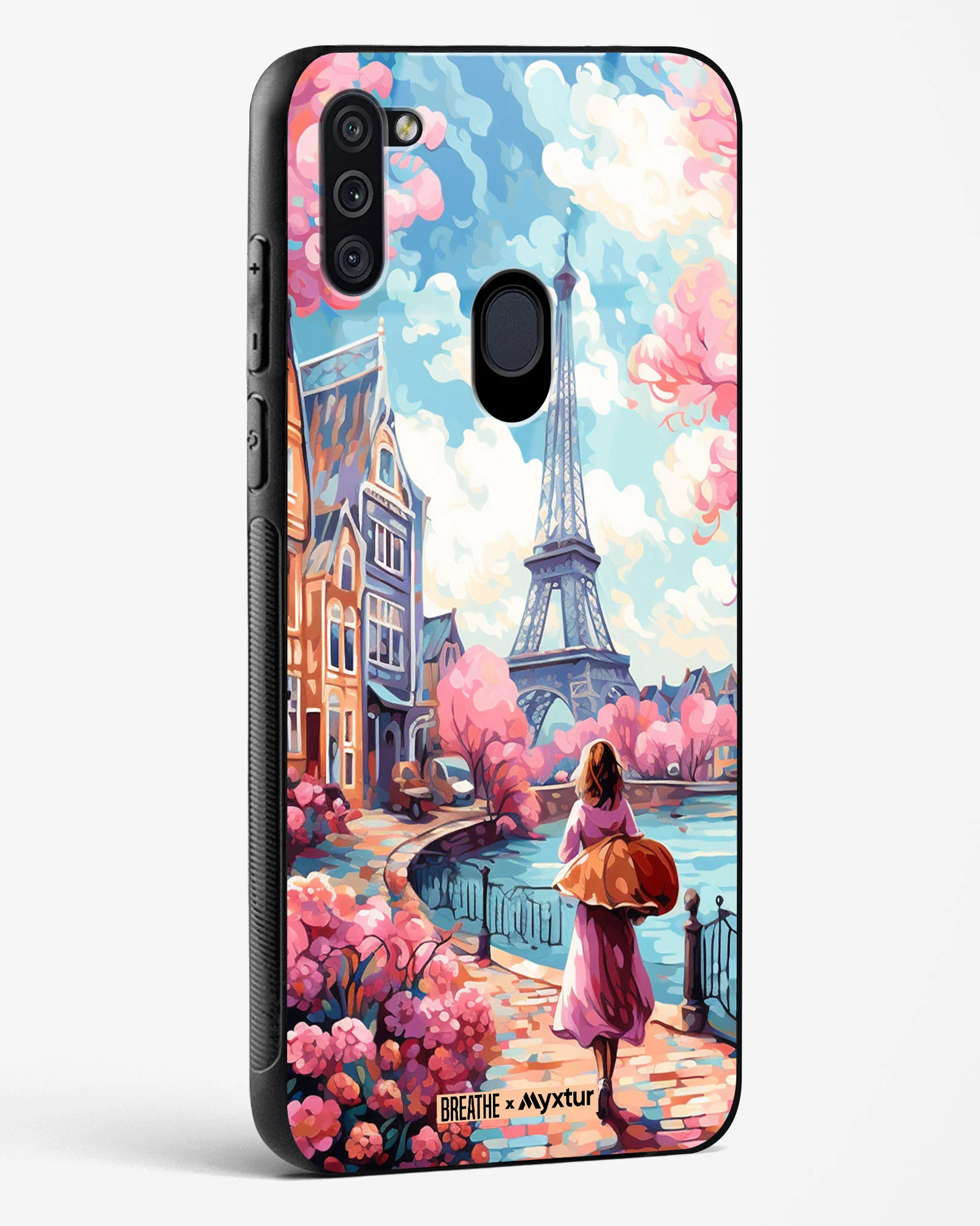 Pastel Paris Impressions [BREATHE] Glass Case Phone Cover (Samsung) - Image 110
