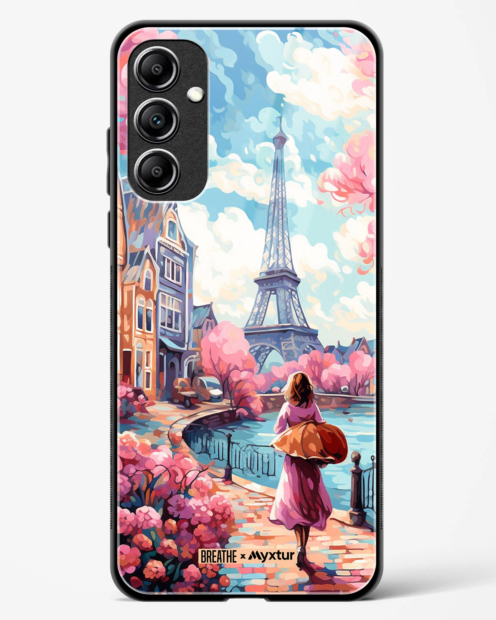 Pastel Paris Impressions [BREATHE] Glass Case Phone Cover (Samsung) - Image 113