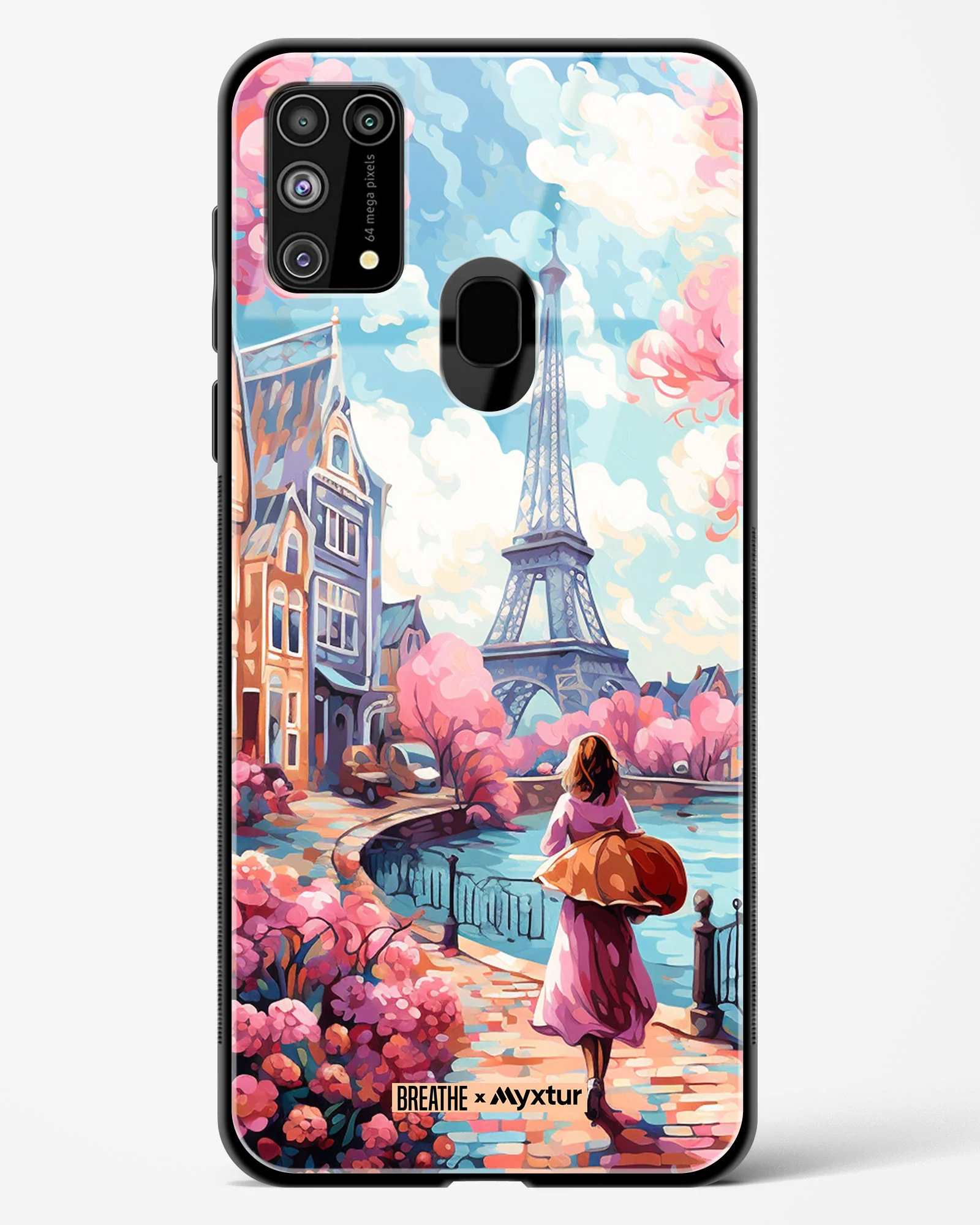 Pastel Paris Impressions [BREATHE] Glass Case Phone Cover (Samsung) - Image 127