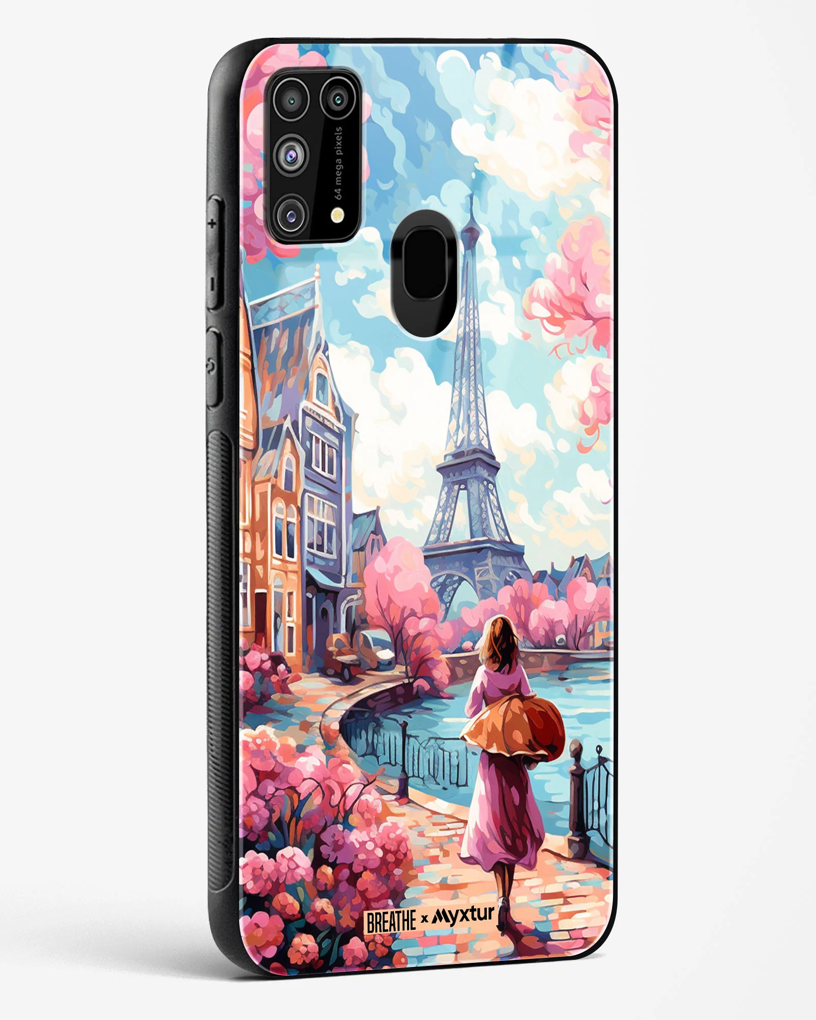 Pastel Paris Impressions [BREATHE] Glass Case Phone Cover (Samsung) - Image 128