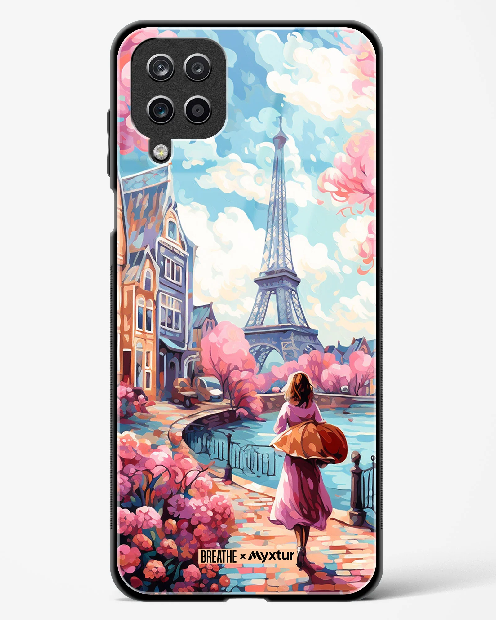 Pastel Paris Impressions [BREATHE] Glass Case Phone Cover (Samsung) - Image 17