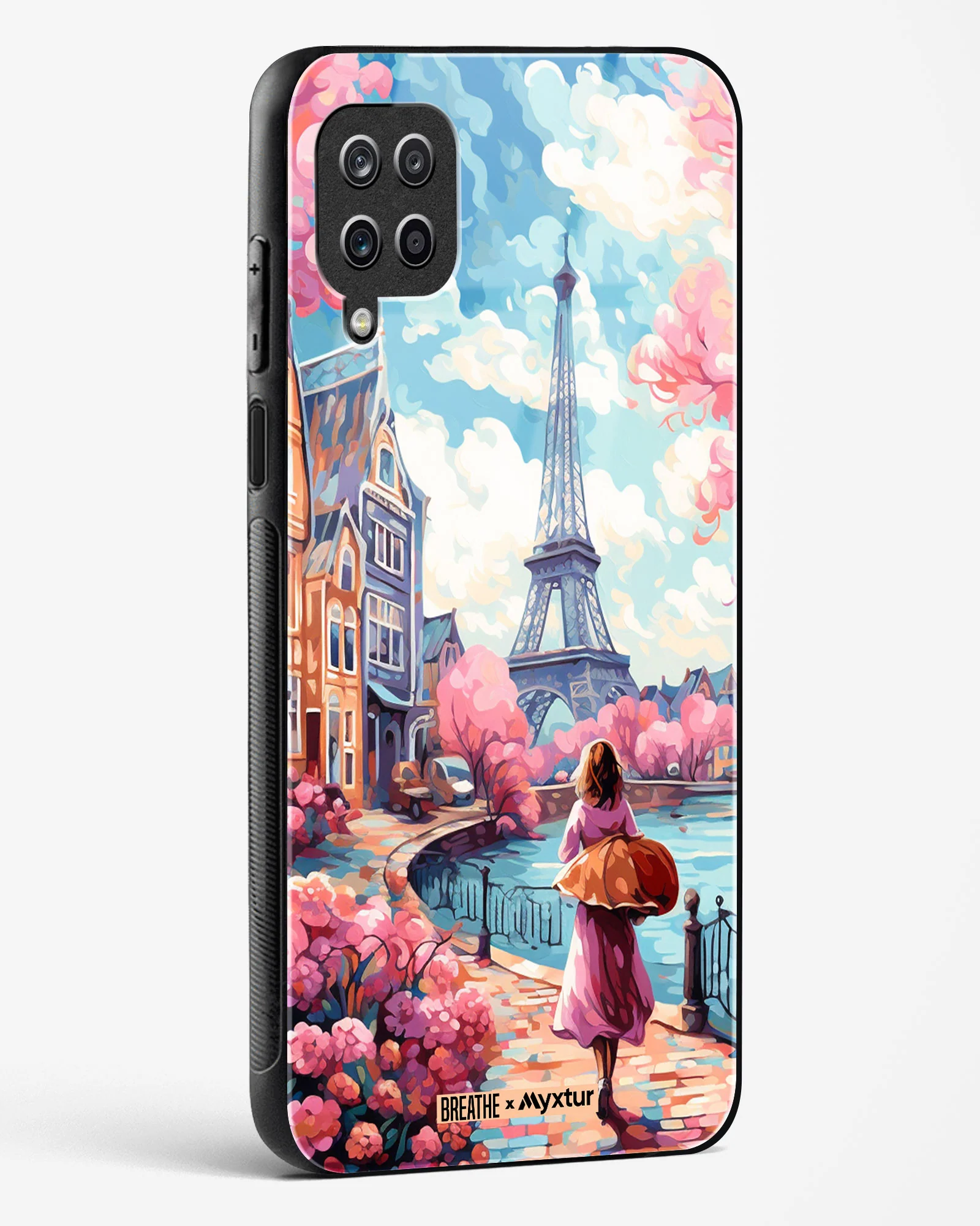 Pastel Paris Impressions [BREATHE] Glass Case Phone Cover (Samsung) - Image 18