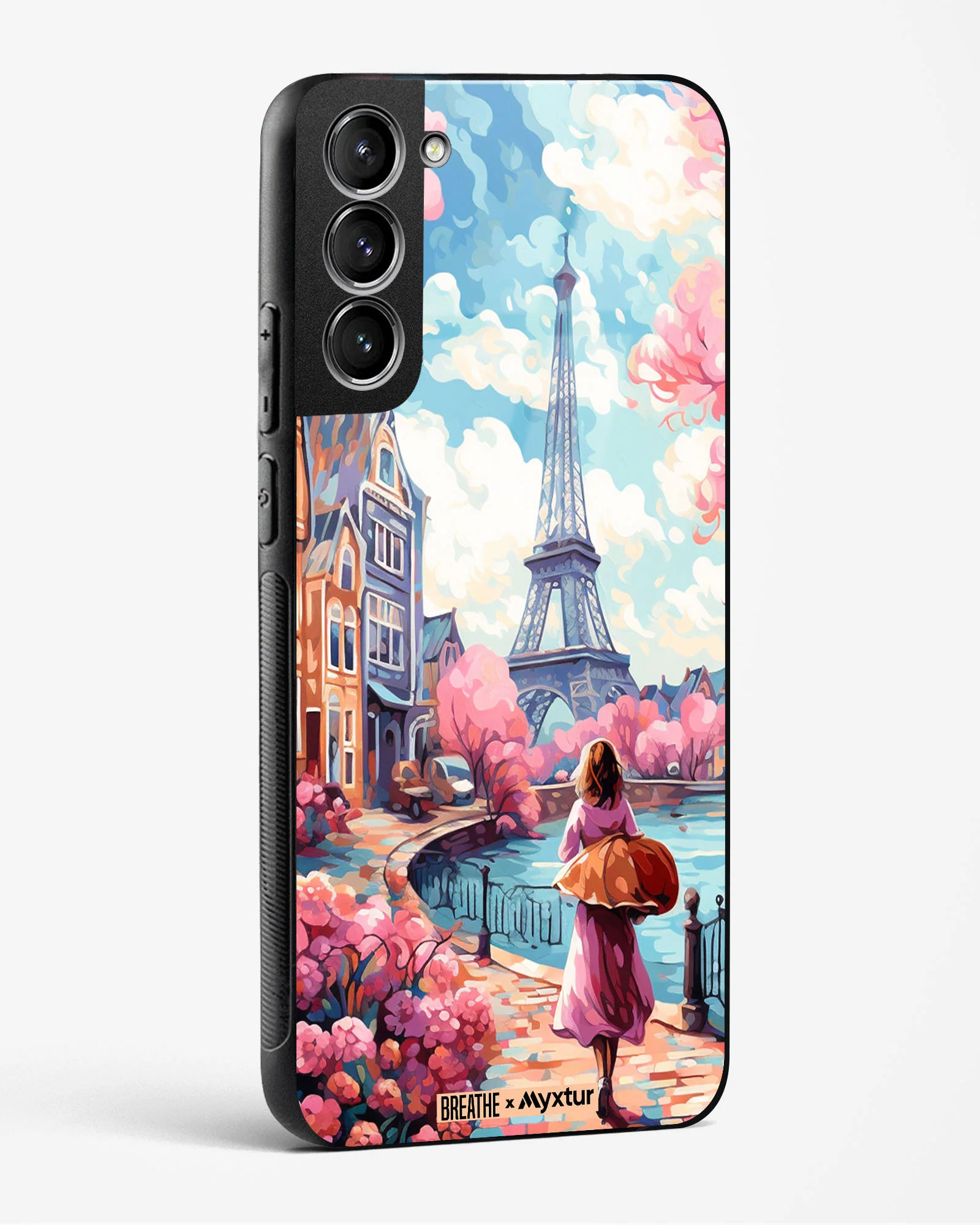 Pastel Paris Impressions [BREATHE] Glass Case Phone Cover (Samsung) - Image 196