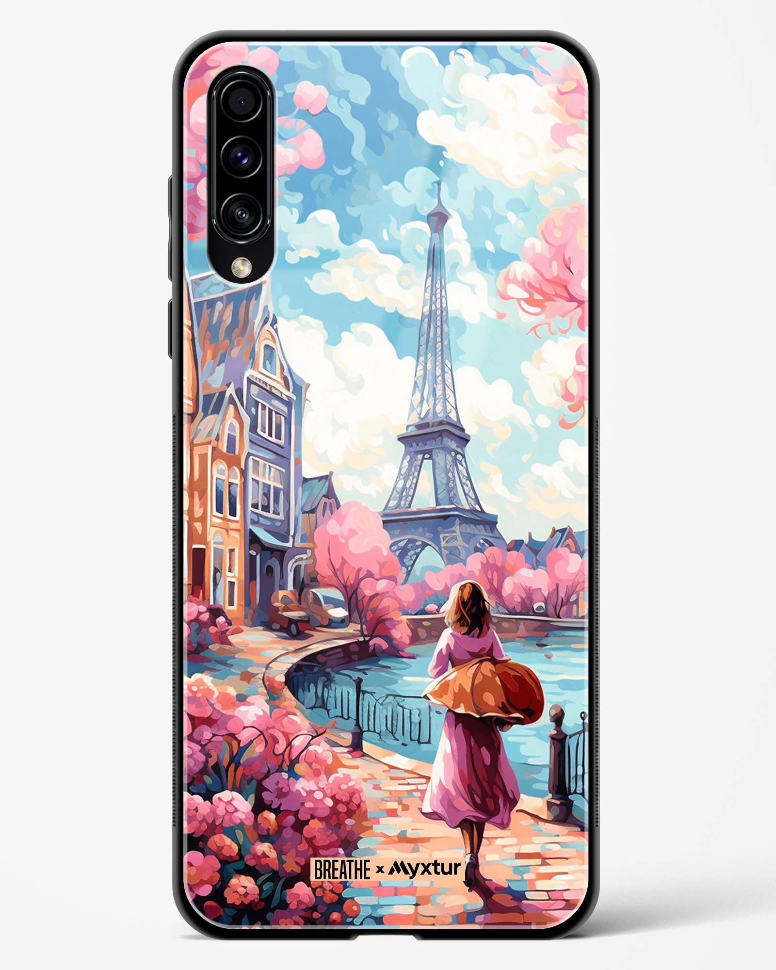 Pastel Paris Impressions [BREATHE] Glass Case Phone Cover (Samsung) - Image 37