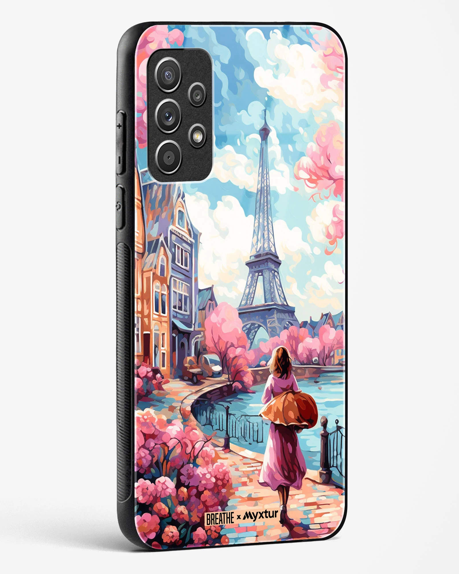 Pastel Paris Impressions [BREATHE] Glass Case Phone Cover (Samsung) - Image 66