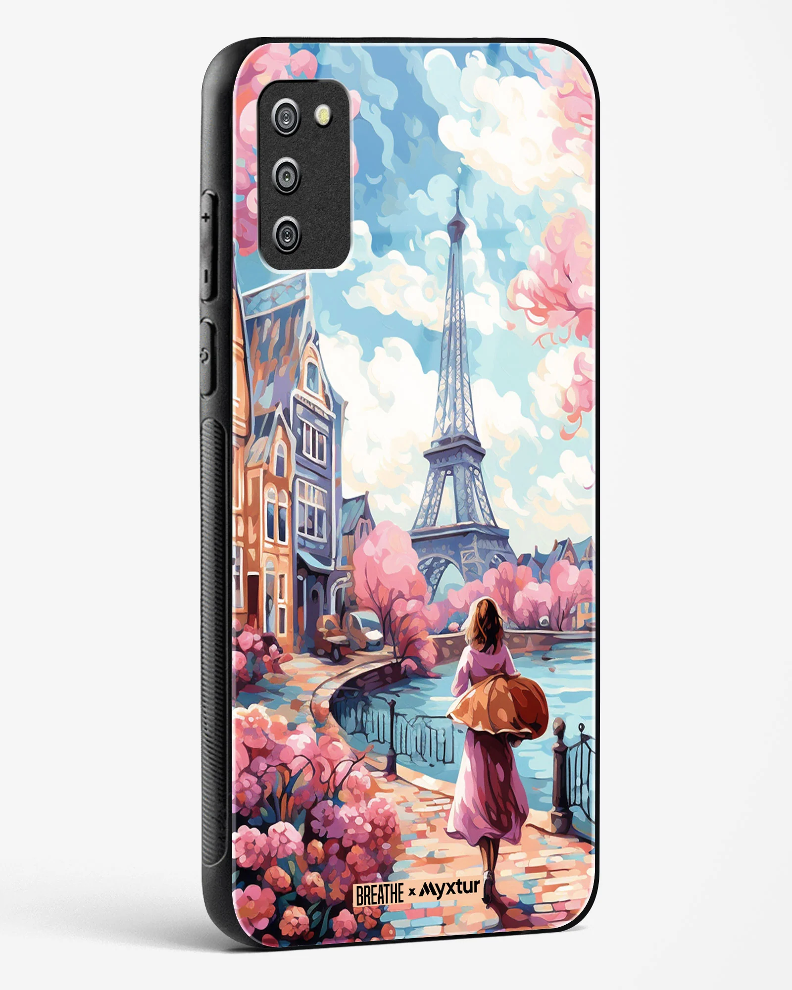 Pastel Paris Impressions [BREATHE] Glass Case Phone Cover (Samsung) - Image 82
