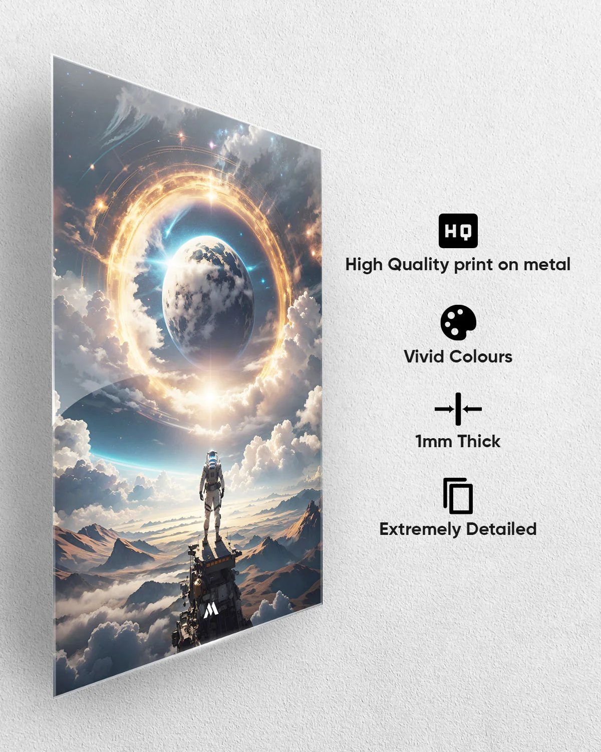 Rings on the Planet Metal-Poster - Image 4