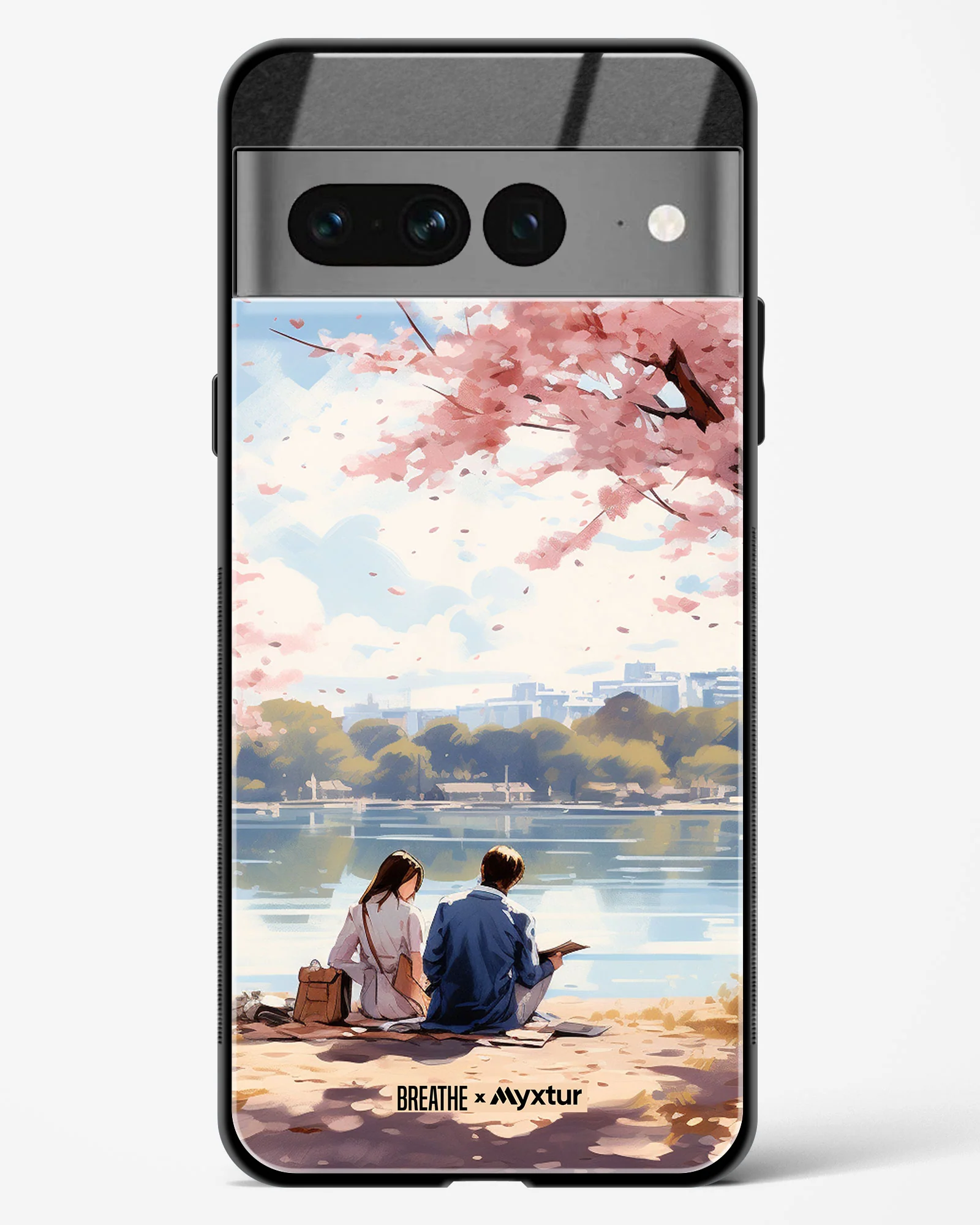 Sakura Serenade [BREATHE] Glass Case Phone Cover (Google) - Image 14