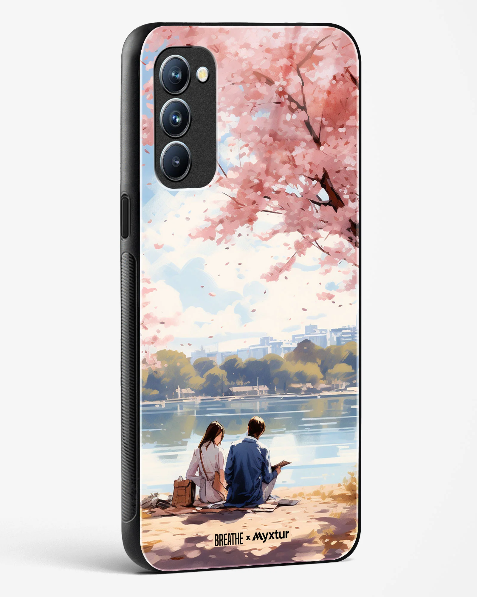 Sakura Serenade [BREATHE] Glass Case Phone Cover (Oppo) - Image 10