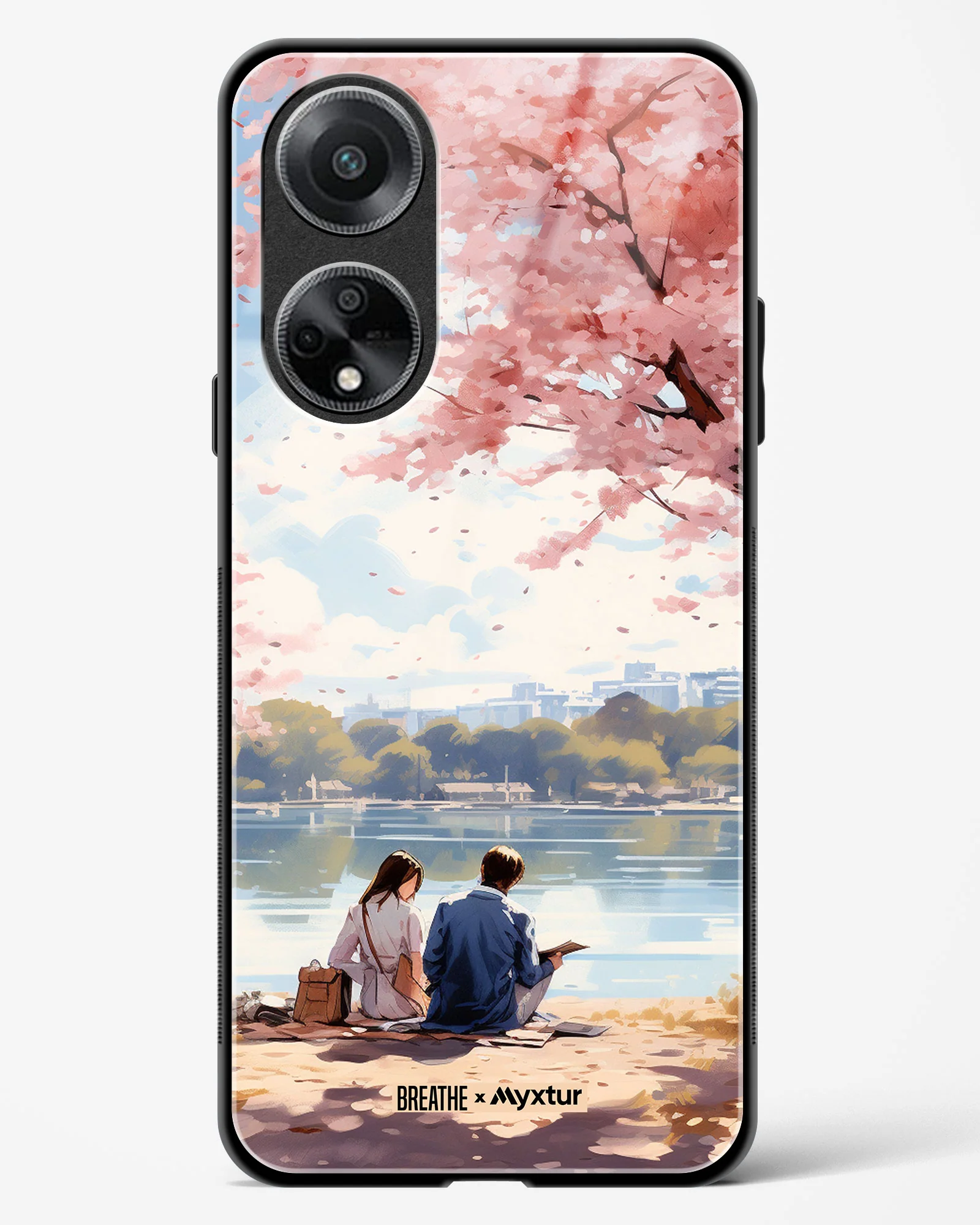 Sakura Serenade [BREATHE] Glass Case Phone Cover (Oppo) - Image 51