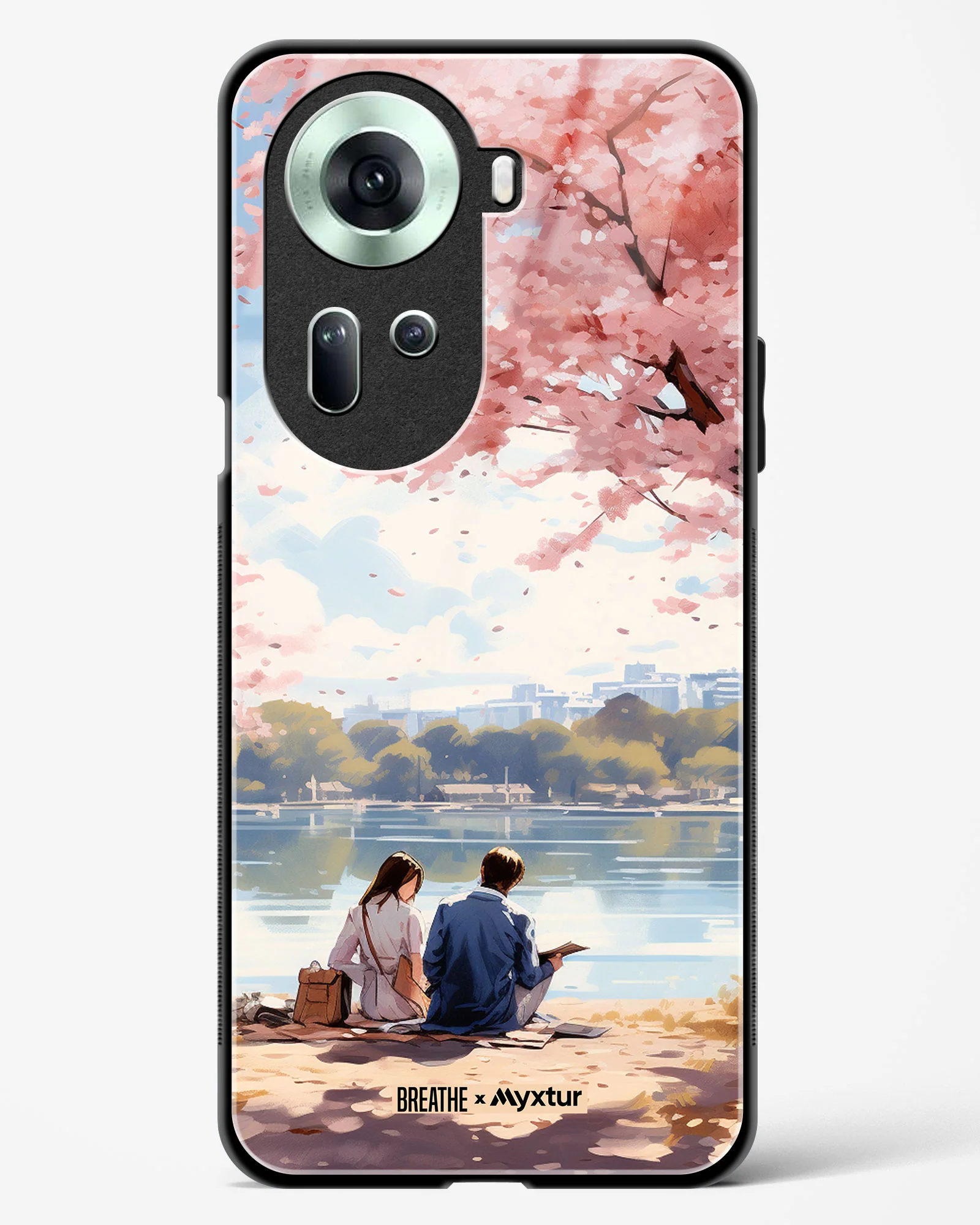 Sakura Serenade [BREATHE] Glass Case Phone Cover (Oppo) - Image 73
