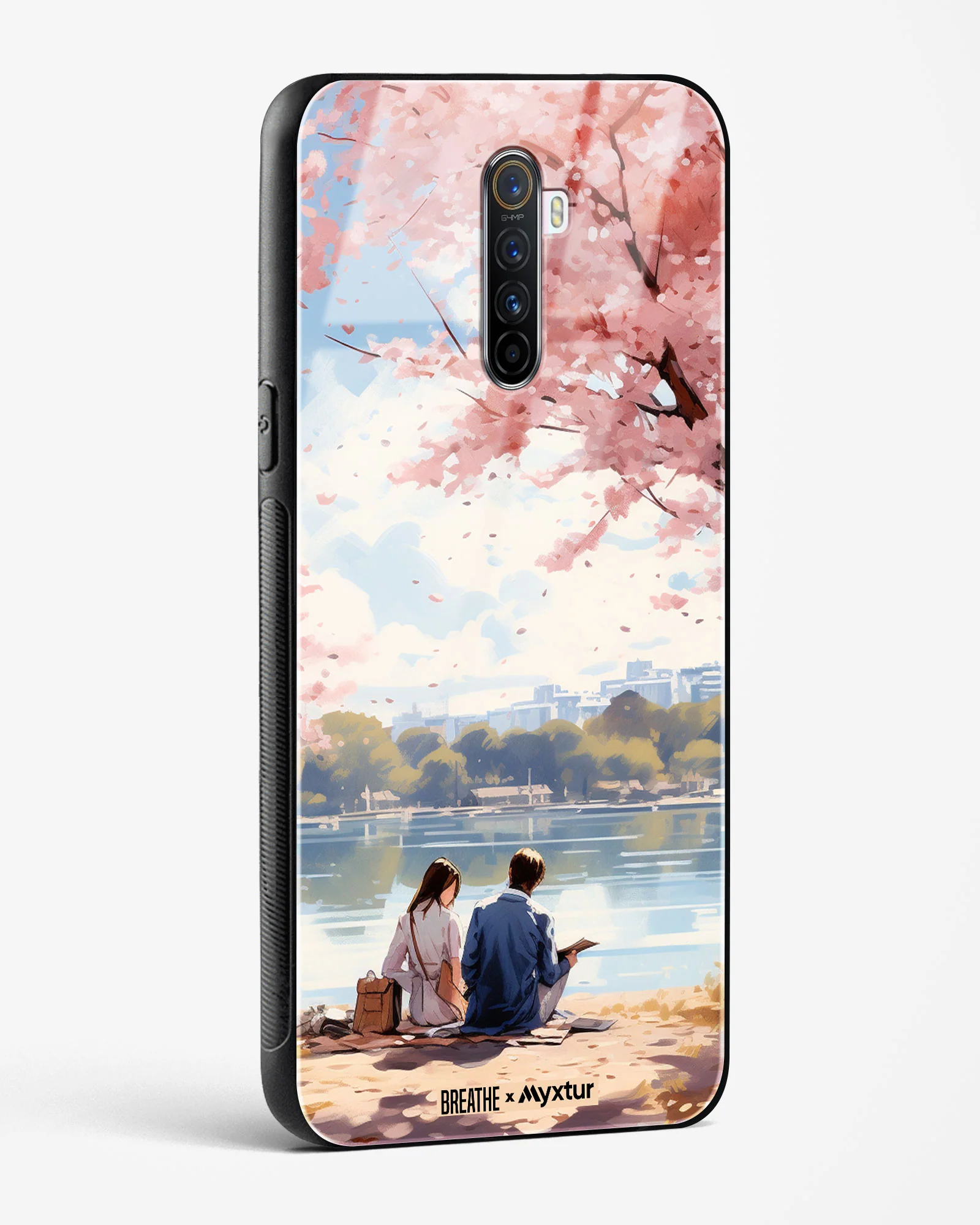 Sakura Serenade [BREATHE] Glass Case Phone Cover (Realme) - Image 136