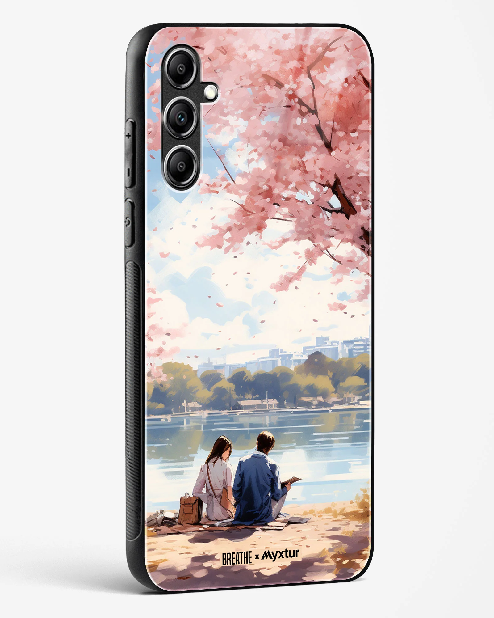 Sakura Serenade [BREATHE] Glass Case Phone Cover (Samsung) - Image 100