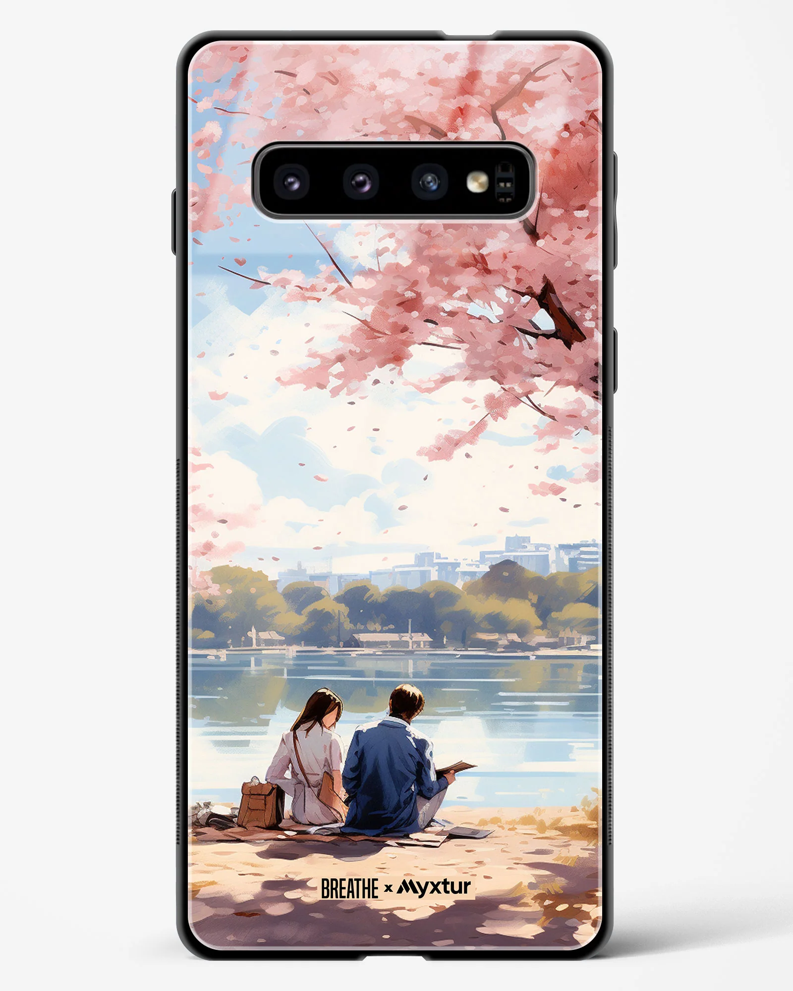 Sakura Serenade [BREATHE] Glass Case Phone Cover (Samsung) - Image 169