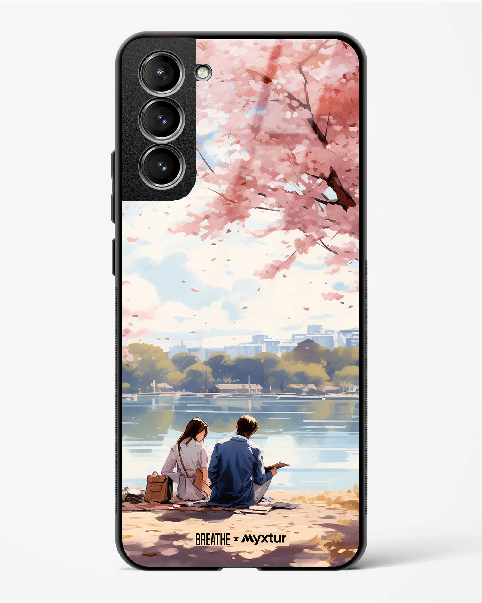 Sakura Serenade [BREATHE] Glass Case Phone Cover (Samsung) - Image 197