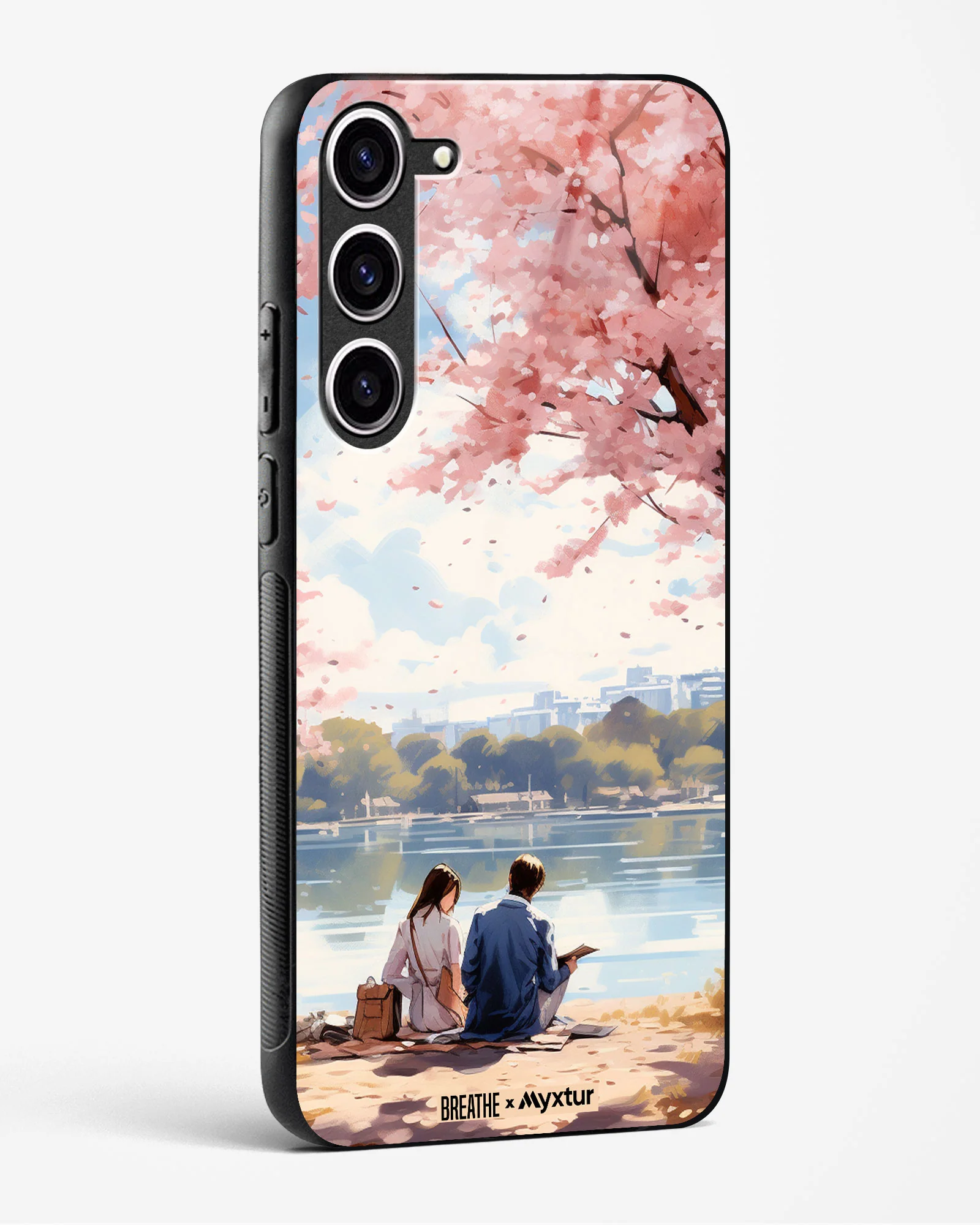 Sakura Serenade [BREATHE] Glass Case Phone Cover (Samsung) - Image 202