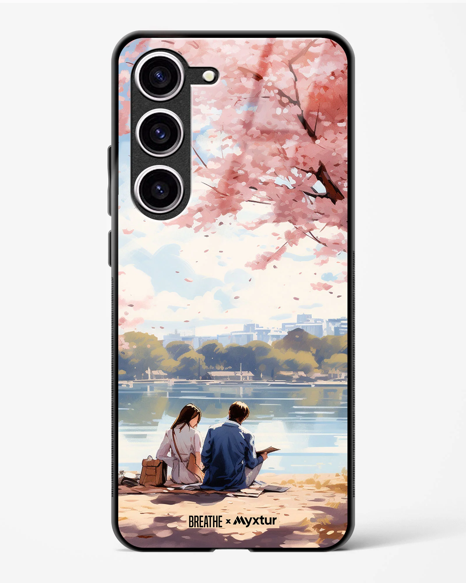Sakura Serenade [BREATHE] Glass Case Phone Cover (Samsung) - Image 203