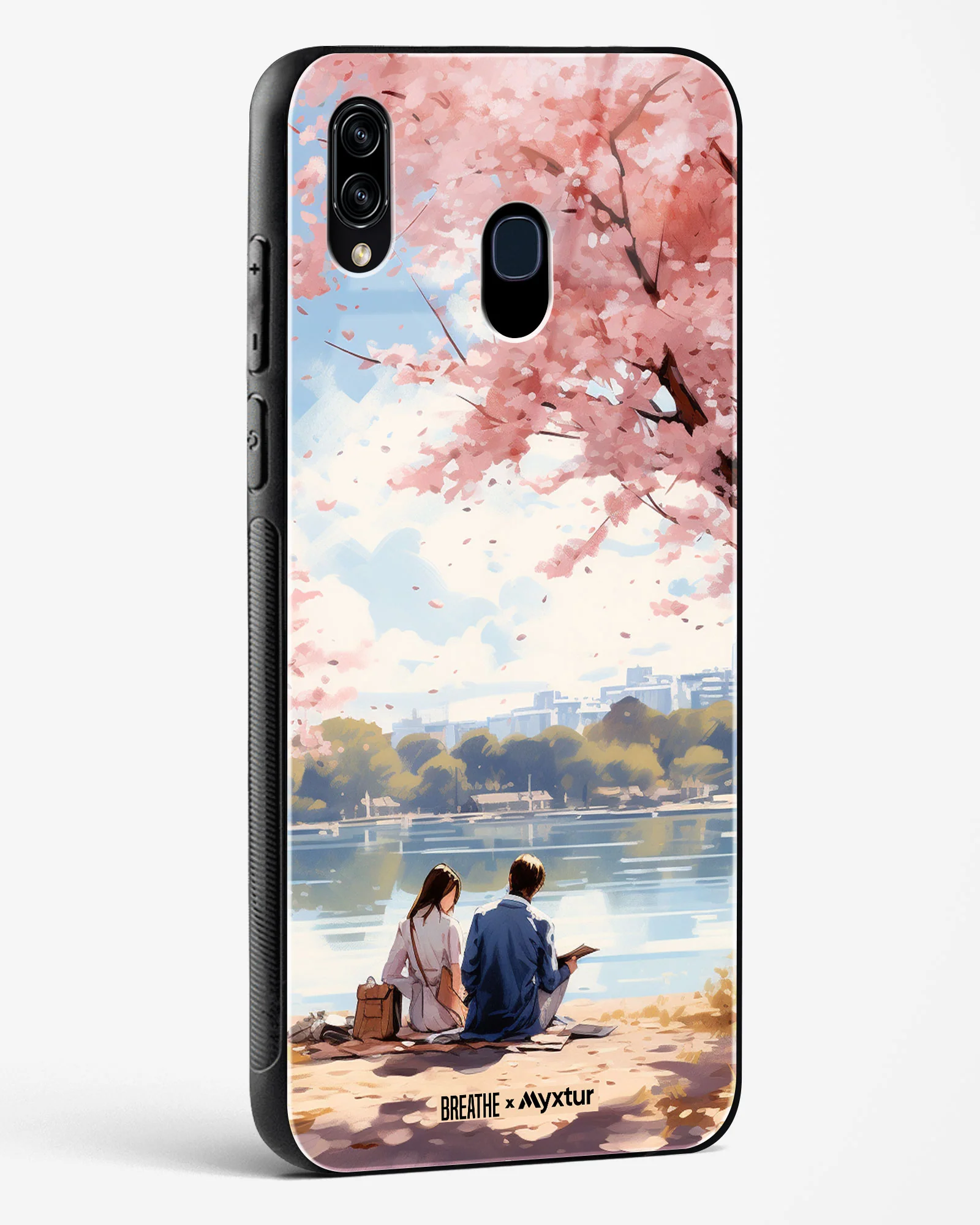 Sakura Serenade [BREATHE] Glass Case Phone Cover (Samsung) - Image 36