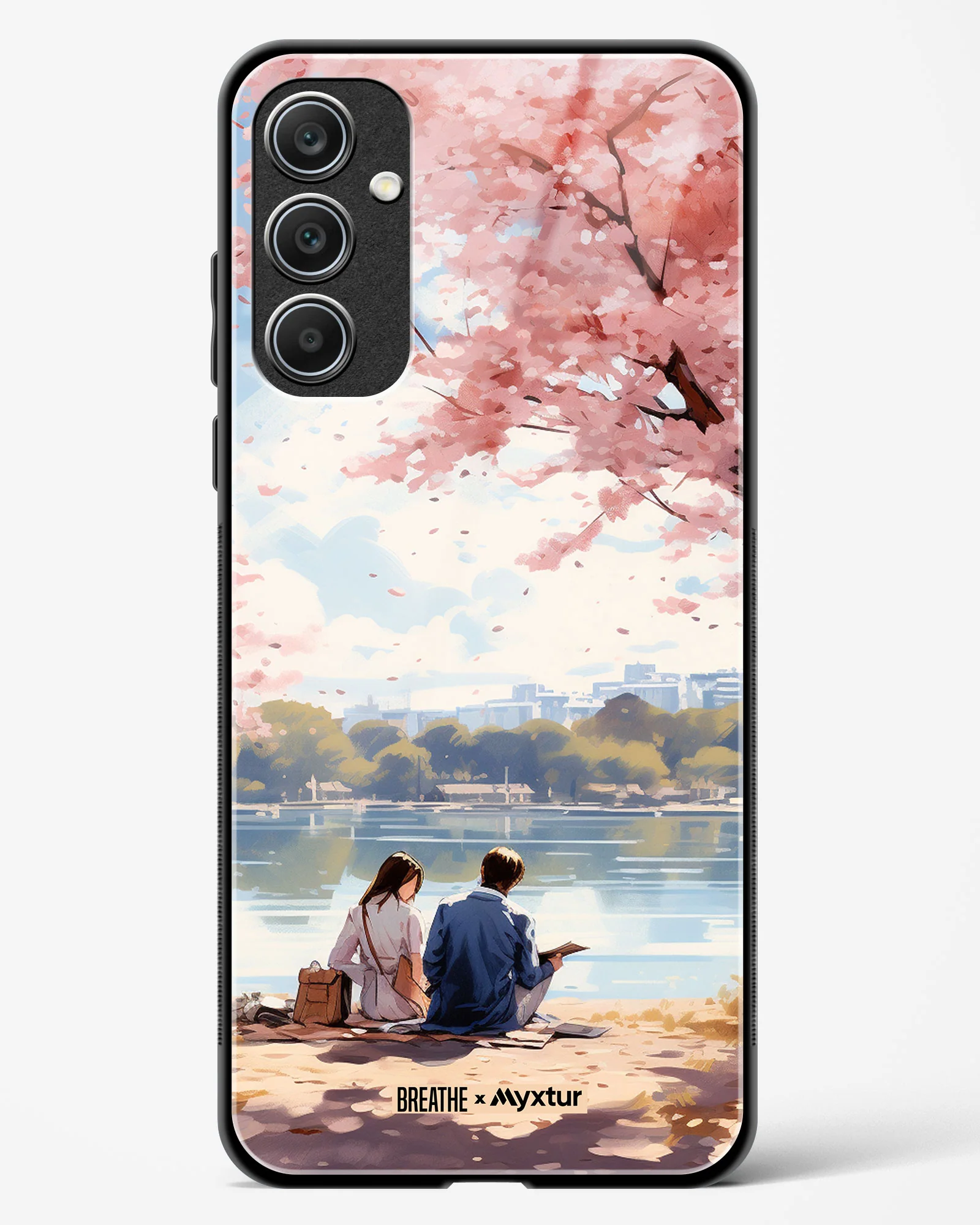 Sakura Serenade [BREATHE] Glass Case Phone Cover (Samsung) - Image 49