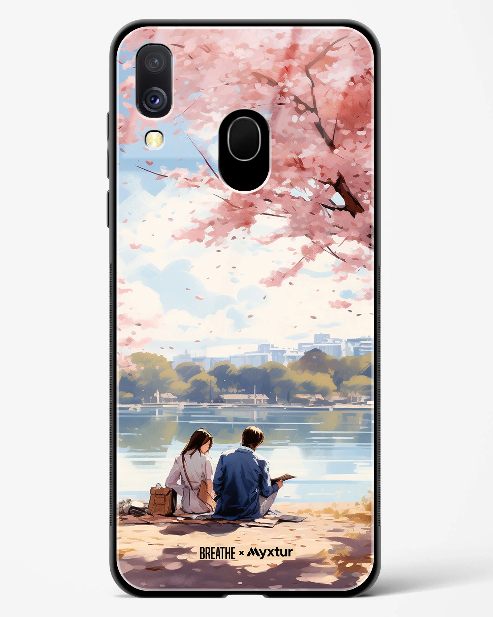Sakura Serenade [BREATHE] Glass Case Phone Cover (Samsung) - Image 51