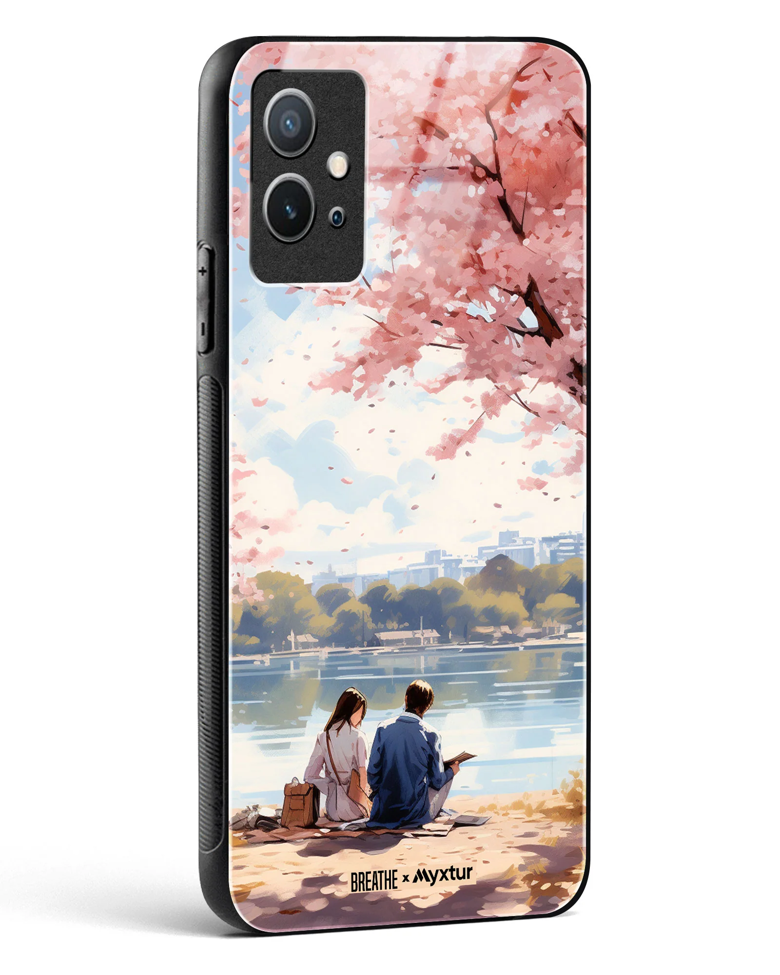 Sakura Serenade [BREATHE] Glass Case Phone Cover (Vivo) - Image 170