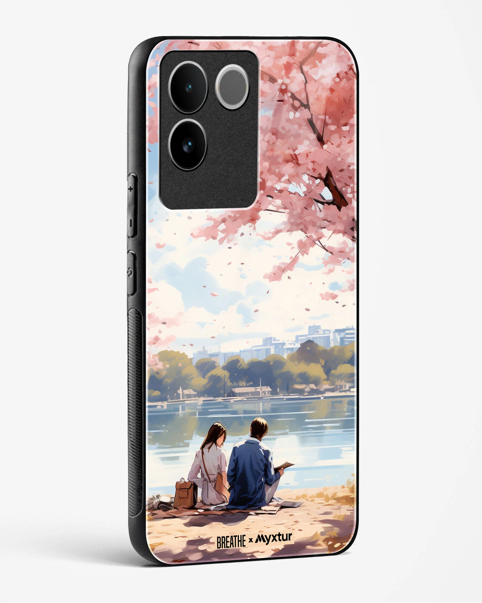 Sakura Serenade [BREATHE] Glass Case Phone Cover (Vivo) - Image 22