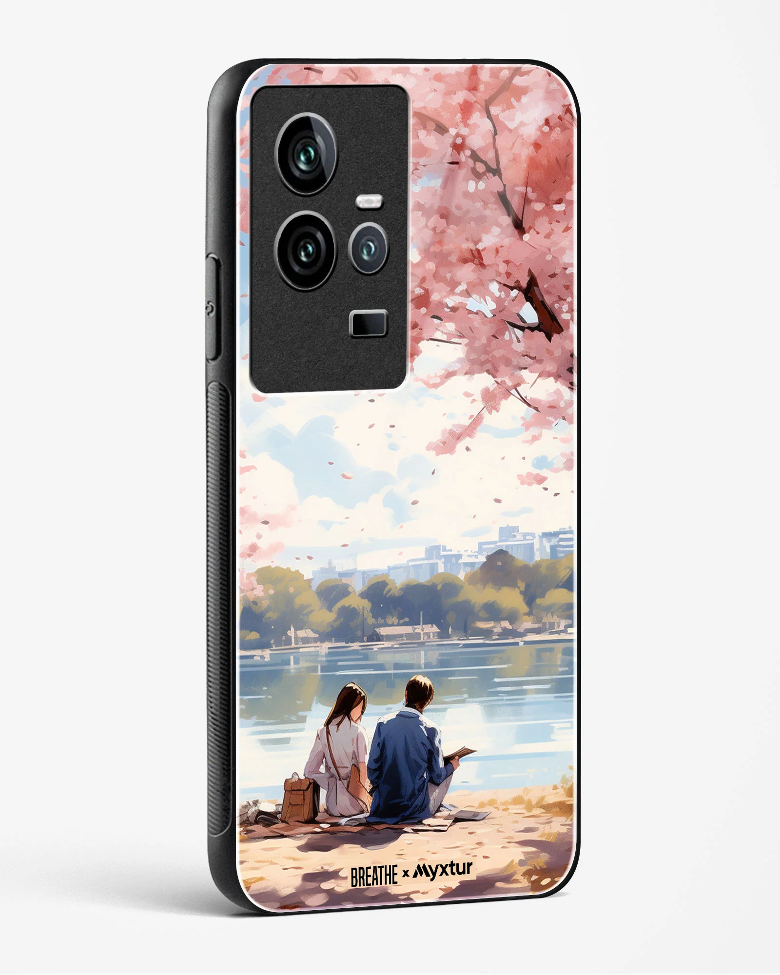 Sakura Serenade [BREATHE] Glass Case Phone Cover (Vivo) - Image 34