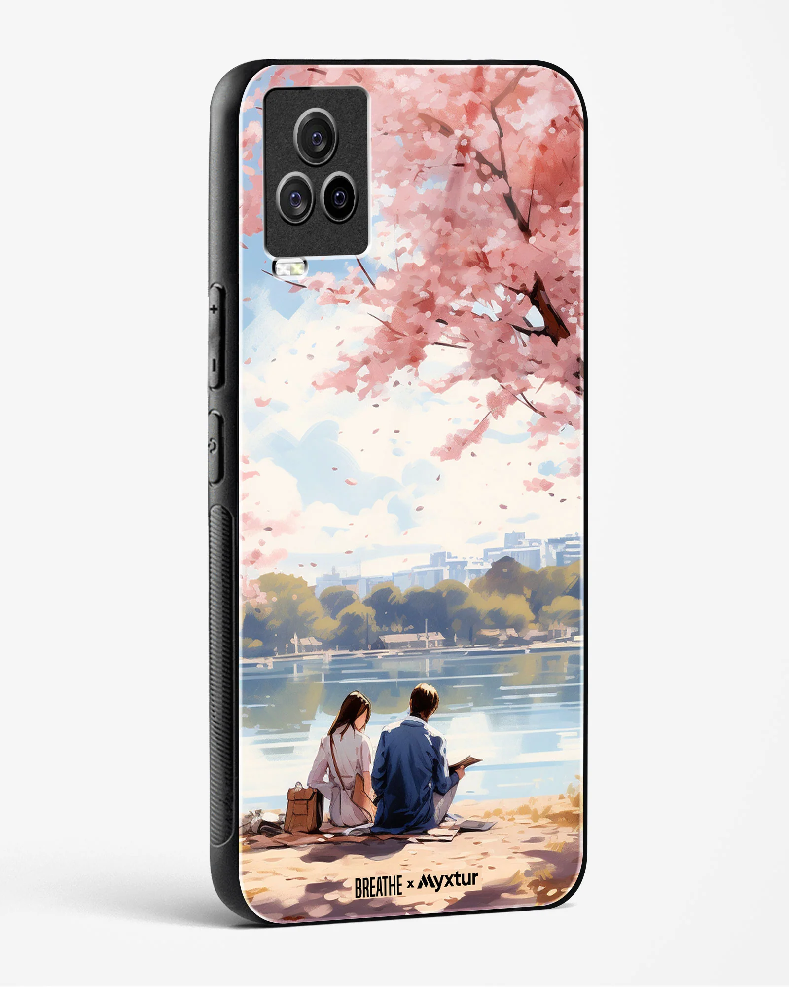 Sakura Serenade [BREATHE] Glass Case Phone Cover (Vivo) - Image 44