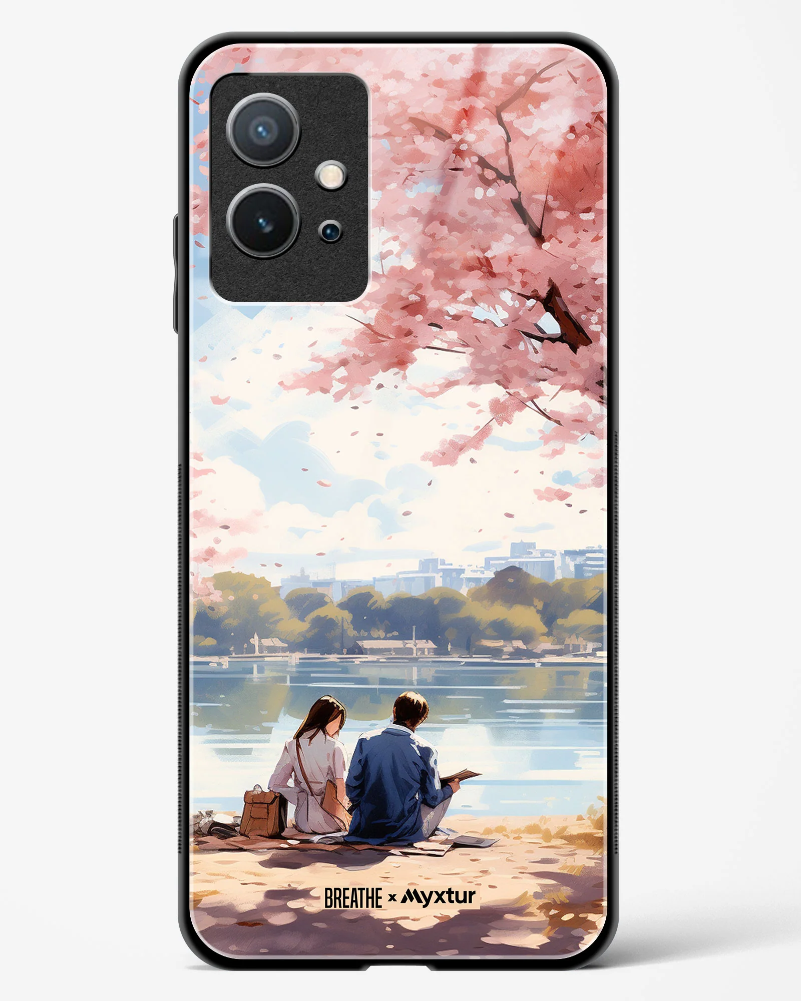 Sakura Serenade [BREATHE] Glass Case Phone Cover (Vivo) - Image 59