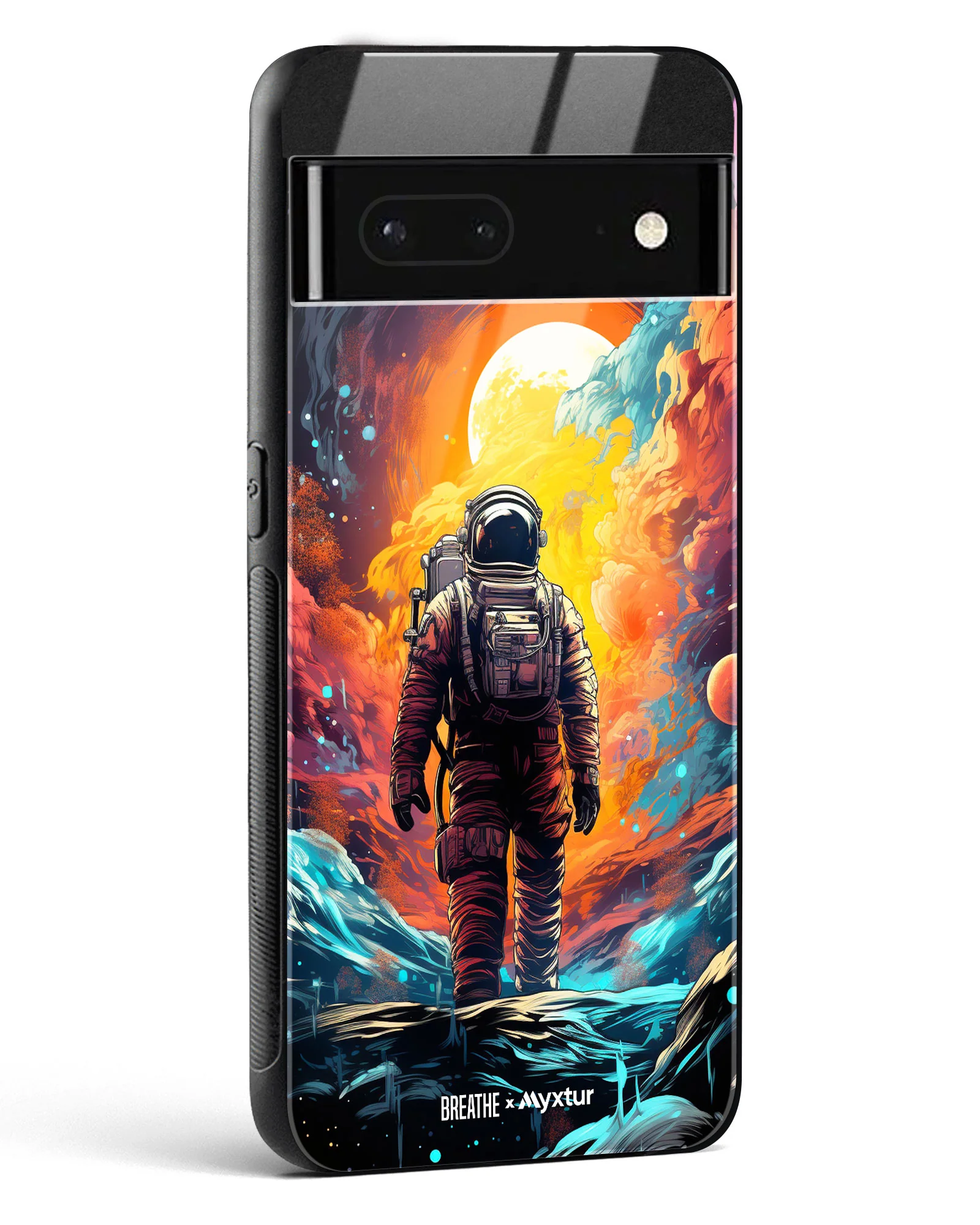 Technicolor Space Adventure [BREATHE] Glass Case Phone Cover (Google) - Image 12