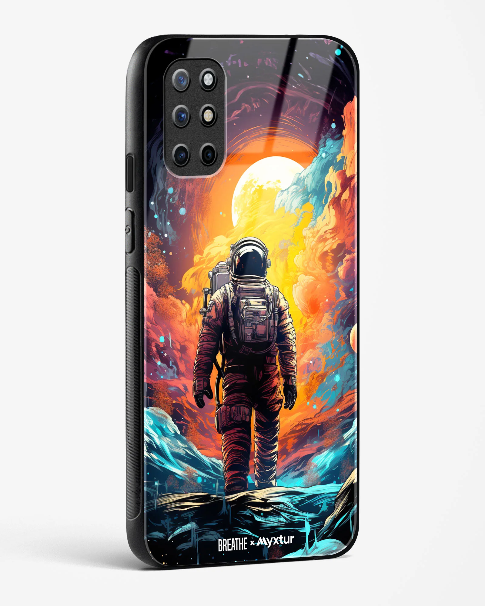 Technicolor Space Adventure [BREATHE] Glass Case Phone Cover (OnePlus) - Image 38