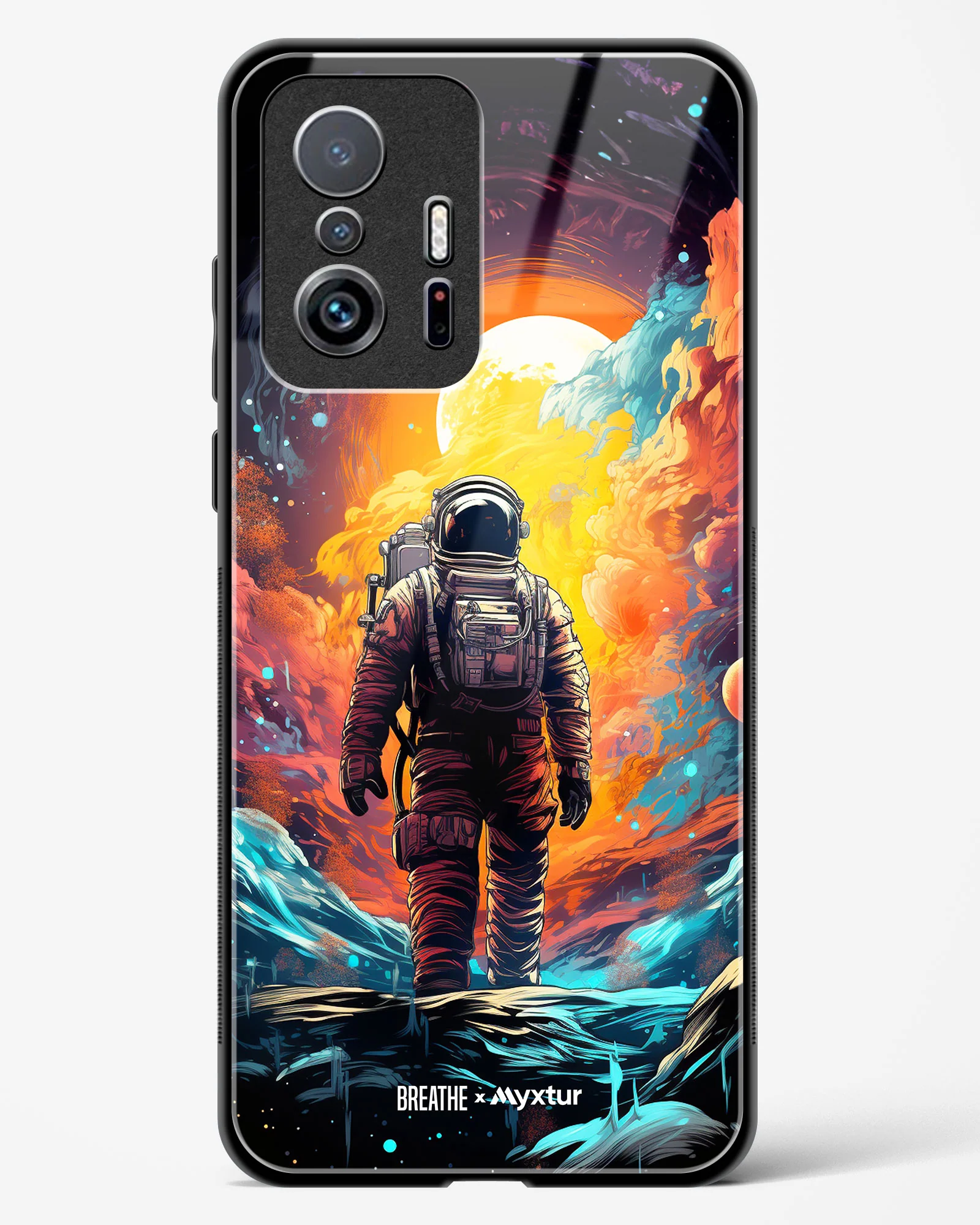Technicolor Space Adventure [BREATHE] Glass Case Phone Cover (Xiaomi) - Image 153