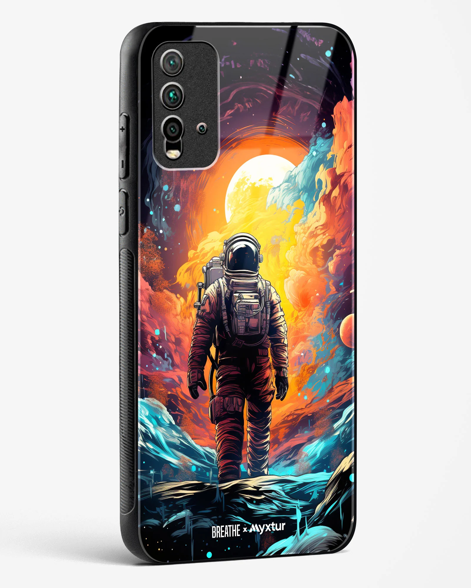 Technicolor Space Adventure [BREATHE] Glass Case Phone Cover (Xiaomi) - Image 72