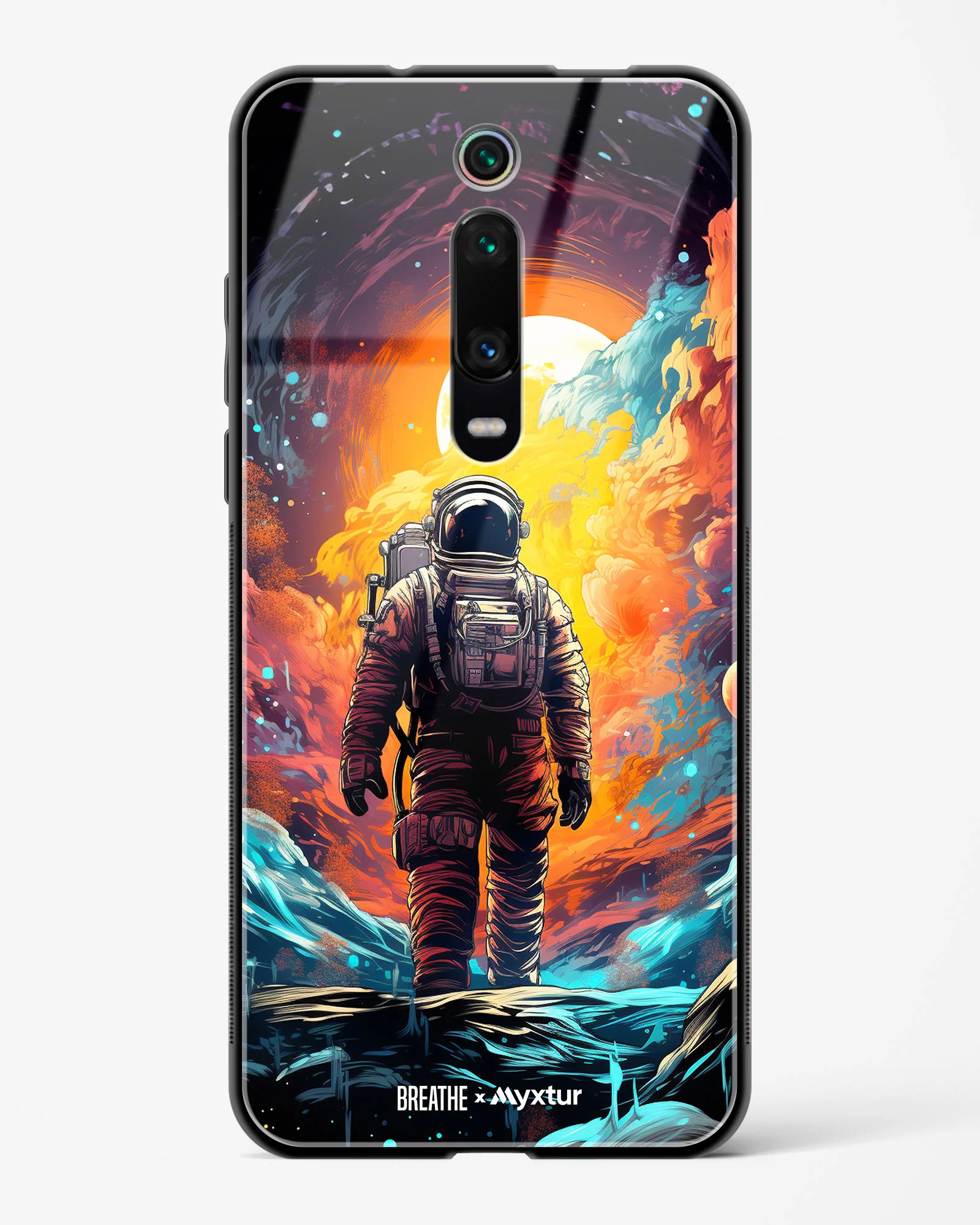 Technicolor Space Adventure [BREATHE] Glass Case Phone Cover (Xiaomi) - Image 77