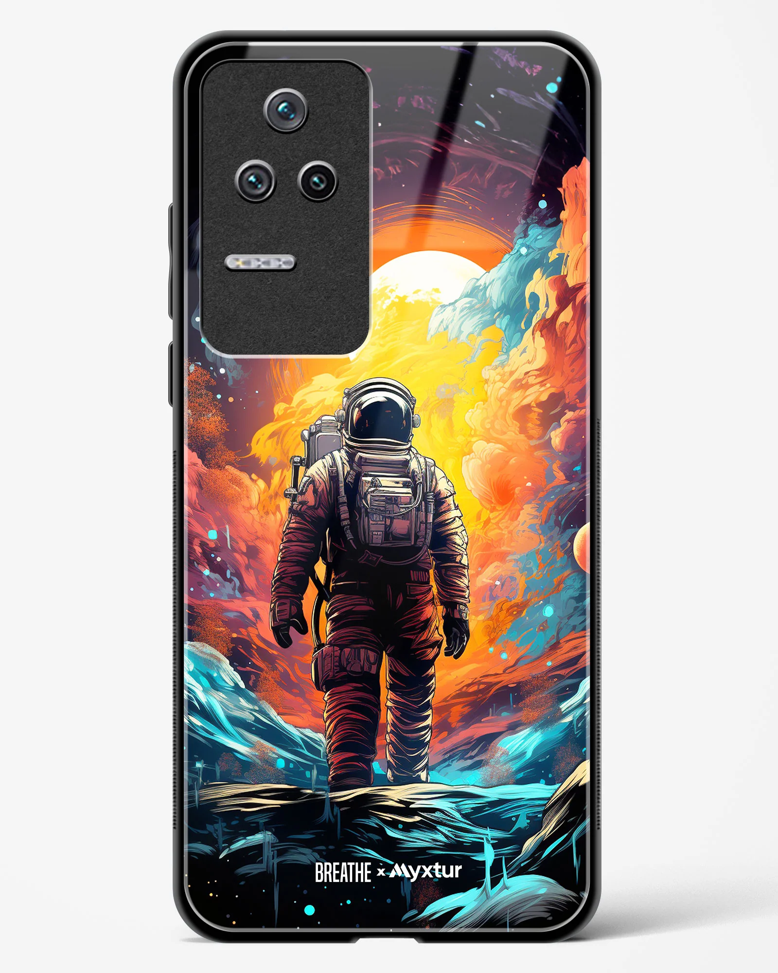 Technicolor Space Adventure [BREATHE] Glass Case Phone Cover (Xiaomi) - Image 83