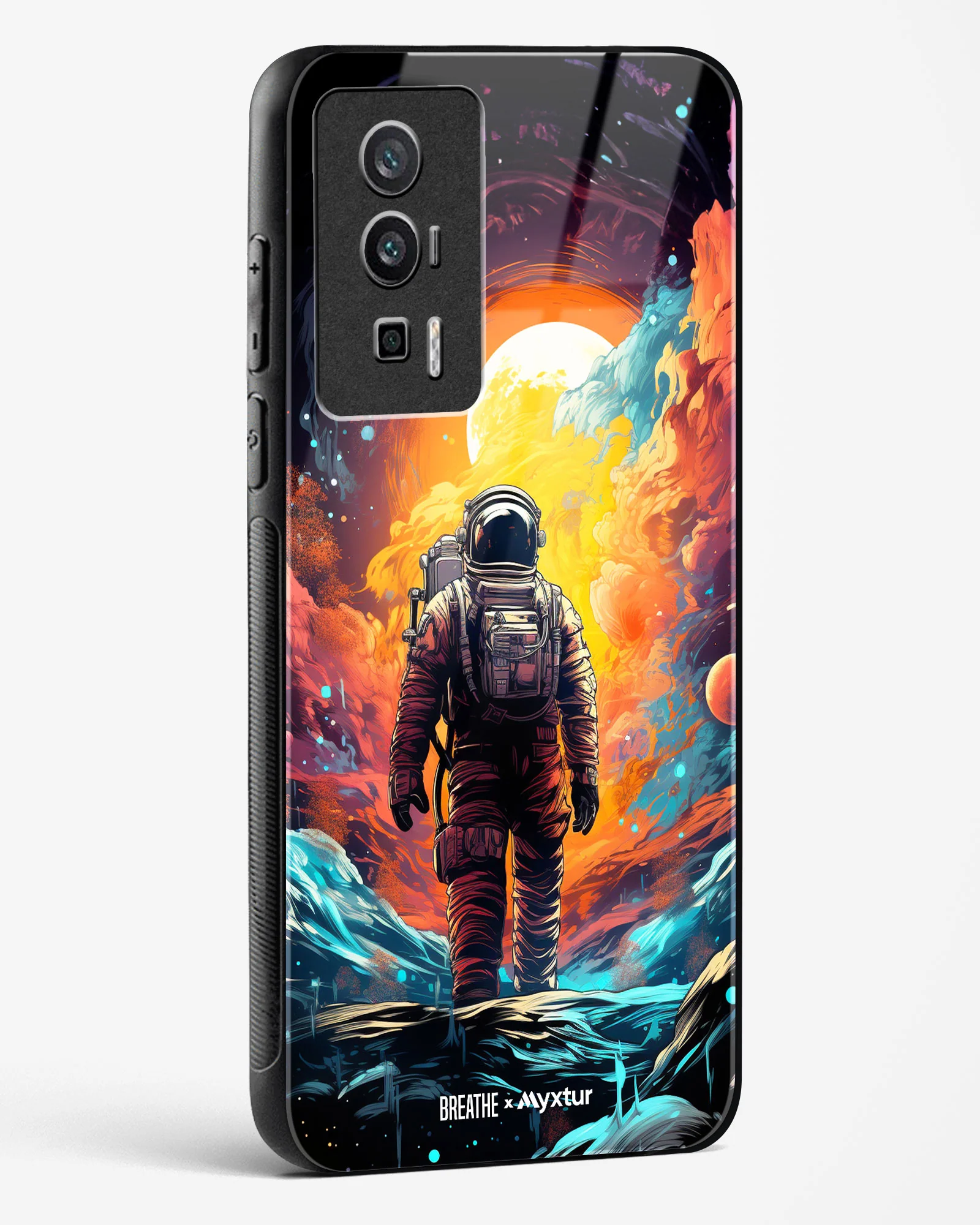 Technicolor Space Adventure [BREATHE] Glass Case Phone Cover (Xiaomi) - Image 90