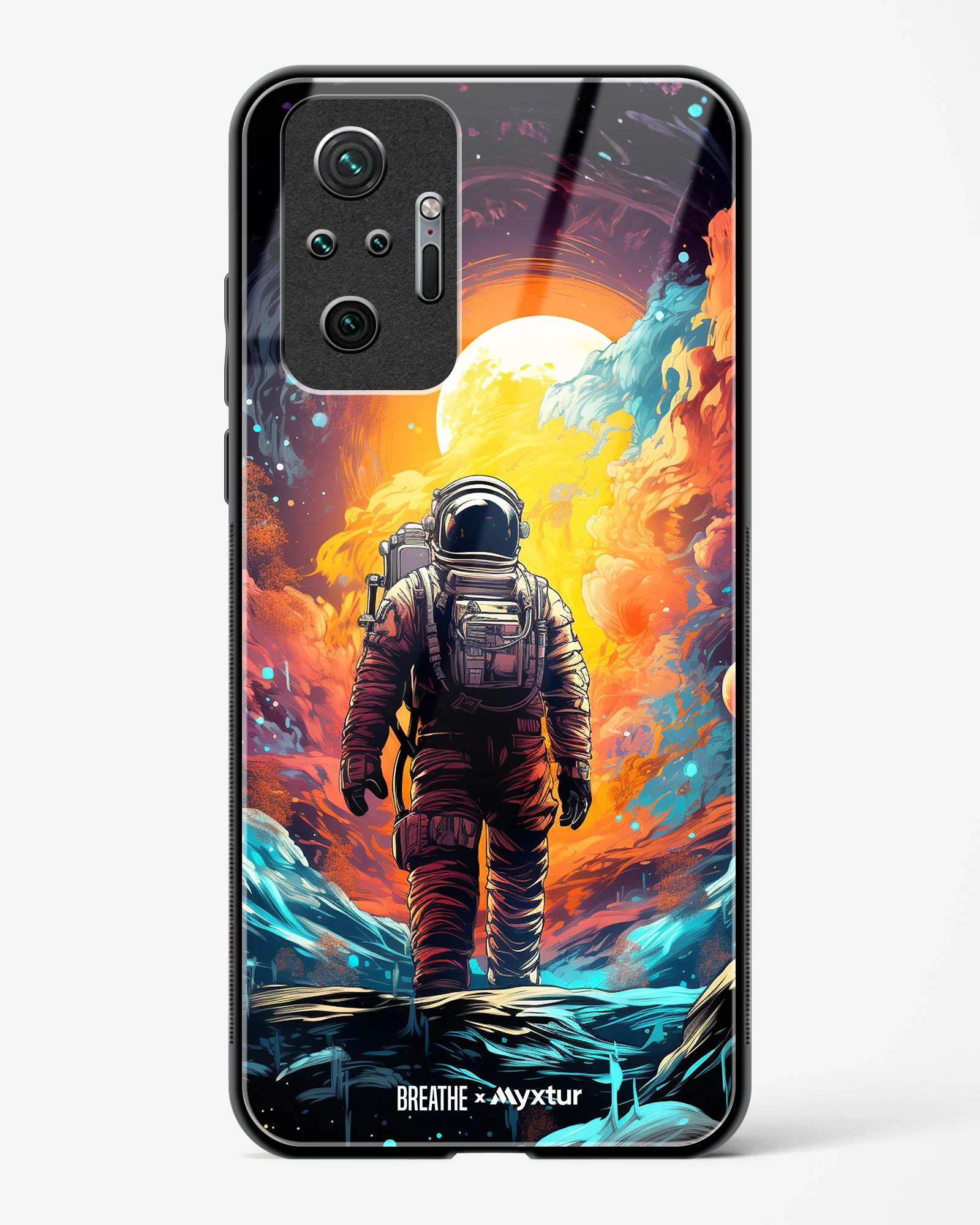 Technicolor Space Adventure [BREATHE] Glass Case Phone Cover (Xiaomi) - Image 95