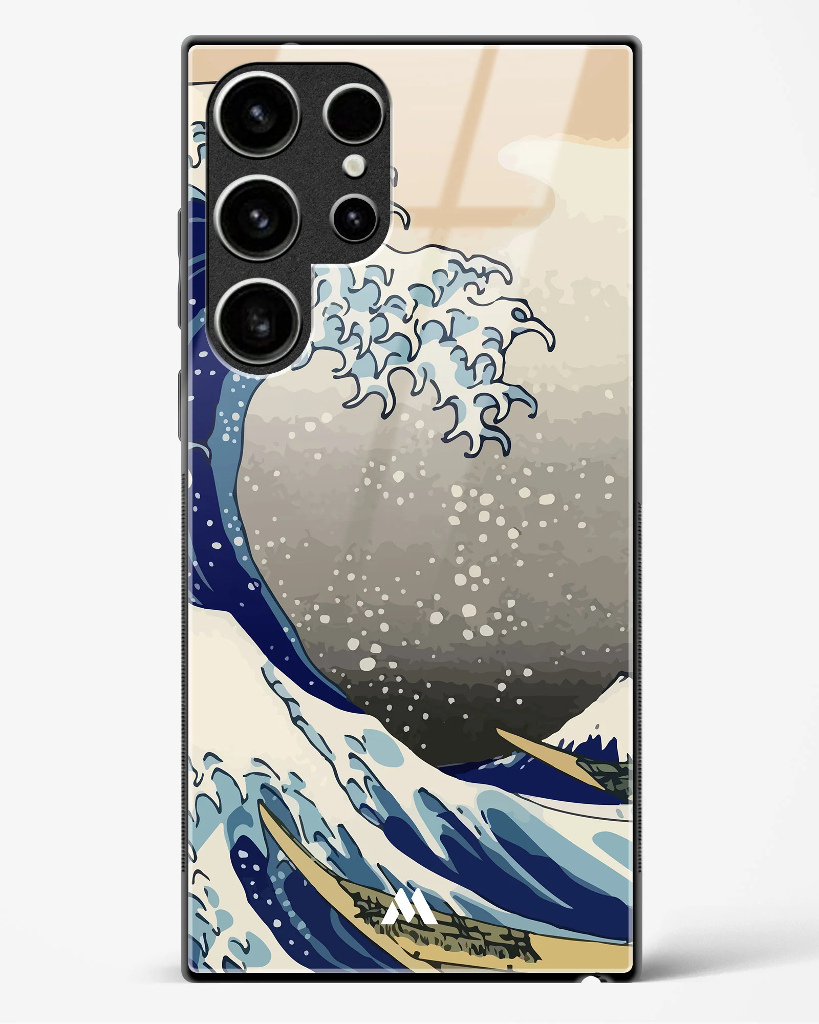 The Great Wave At Kanagawa Glass Case Phone Cover (Samsung) - Image 223